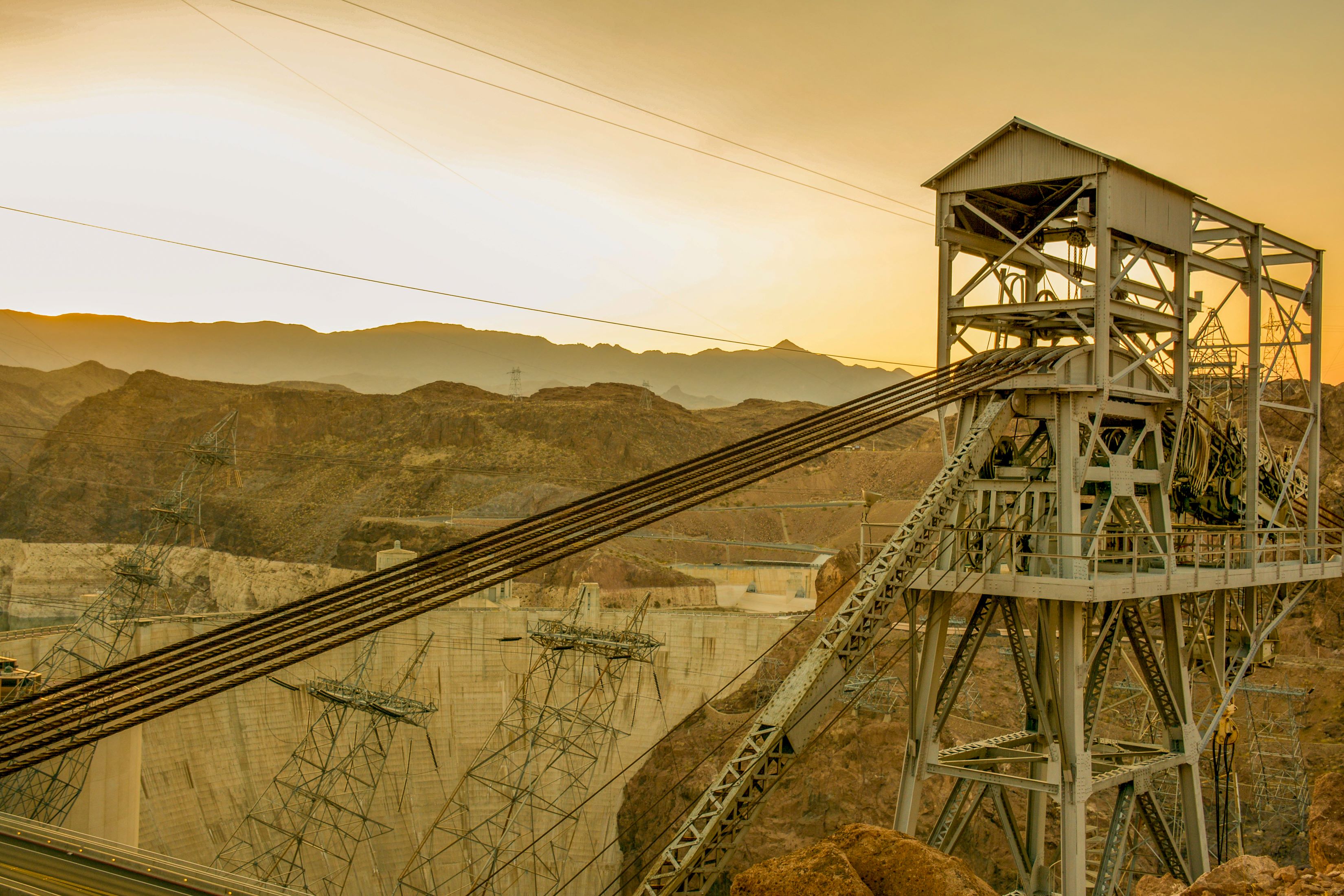Hoover Dam Cableway System