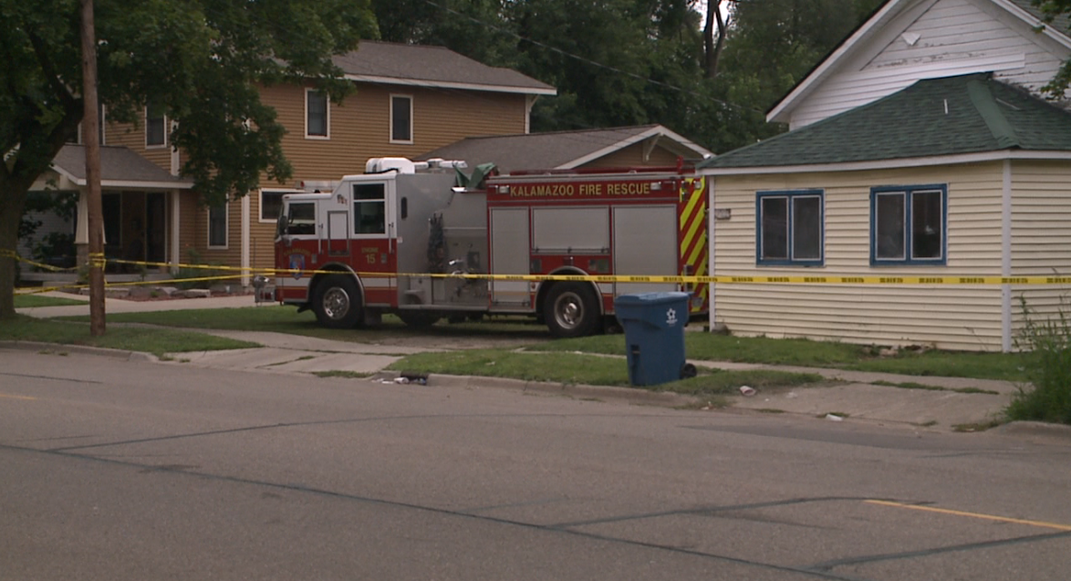 Kalamazoo death investigation on Rose Street