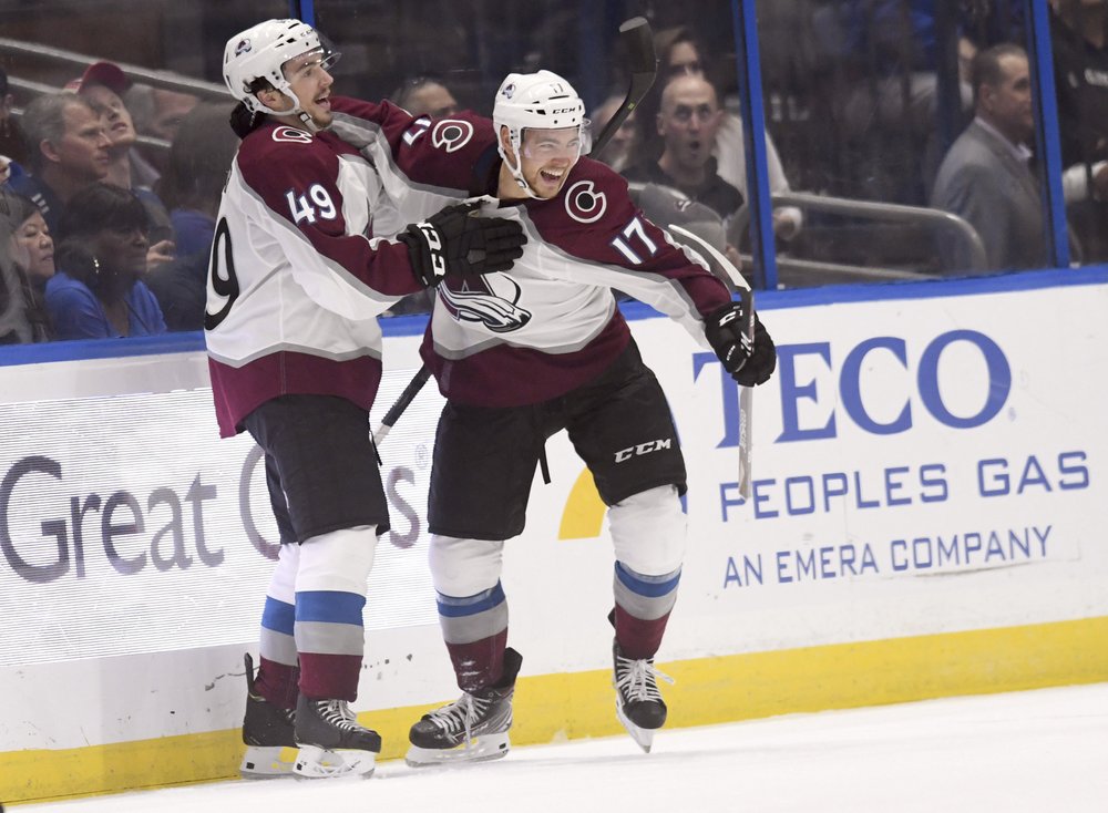 Jost Francouz Help Avalanche Beat Lightning 6 2