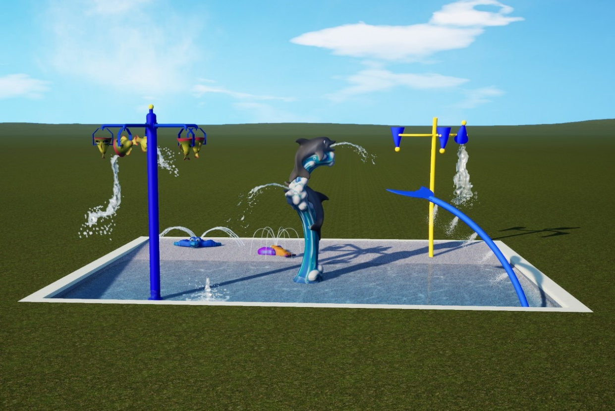 Whitney Pool Kiddie Area 1