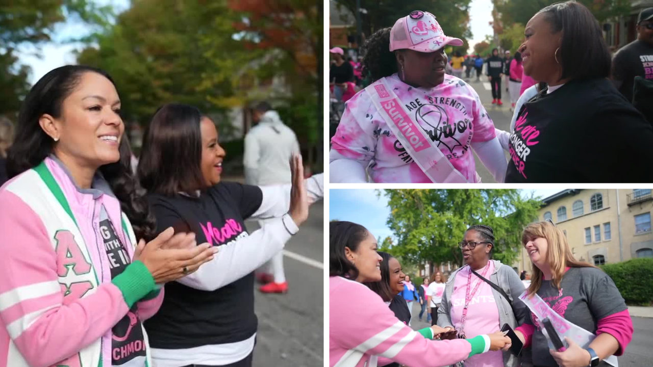 Reba and GeNienne at Making Strides