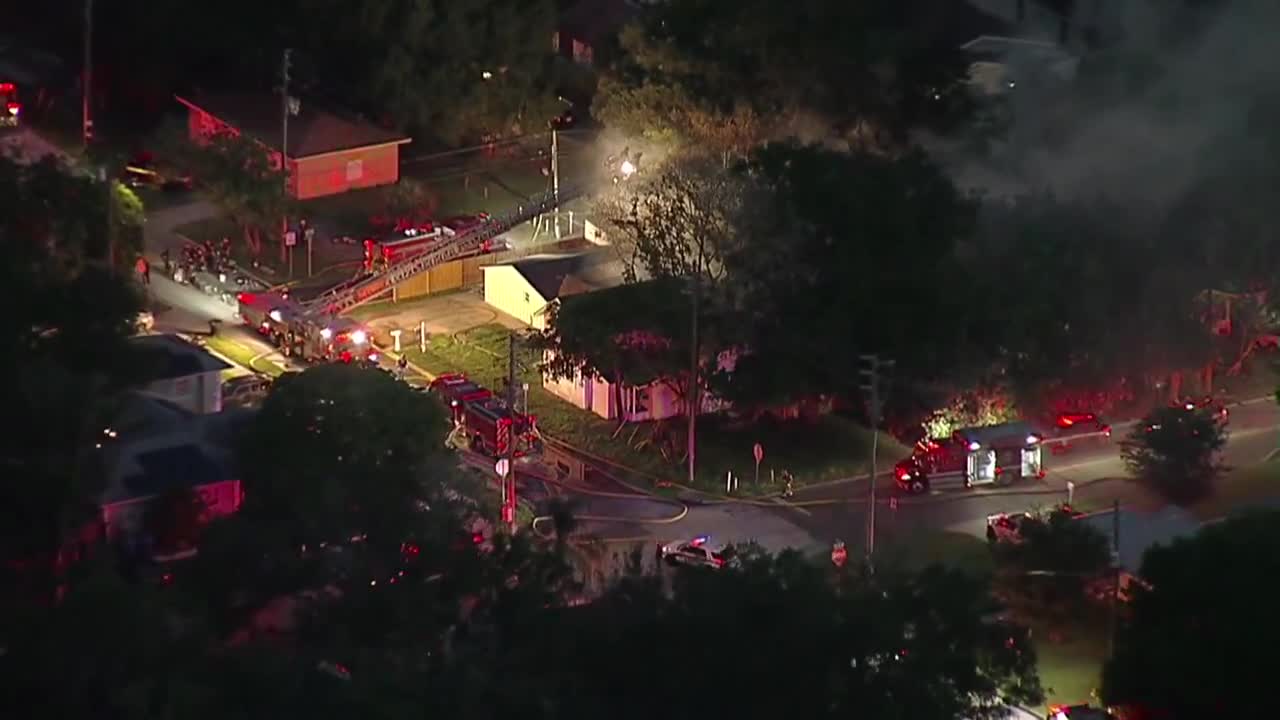 St. Pete structure fire 