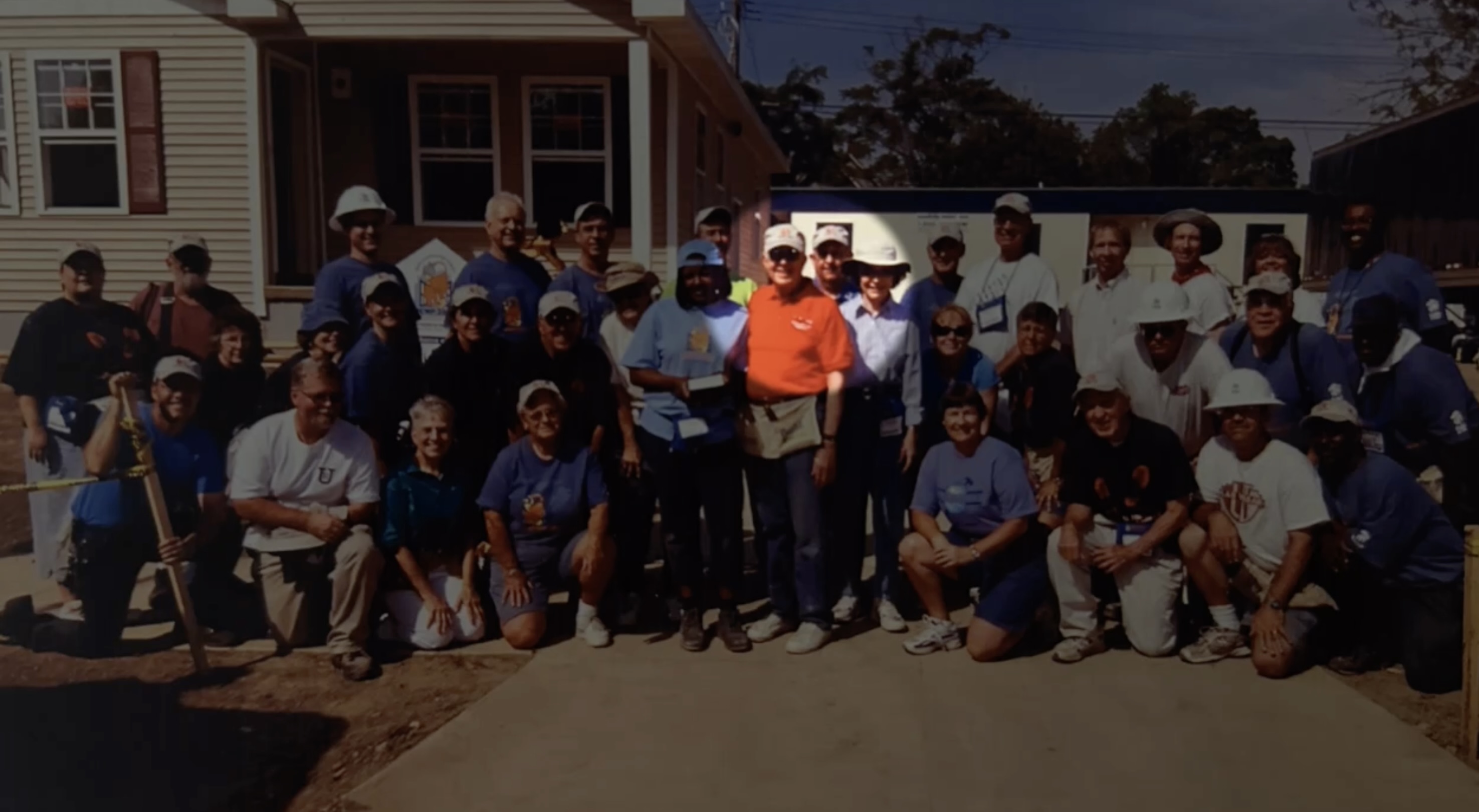 Former President Jimmy Carter helped build Habitat for Humanity homes in Detroit 