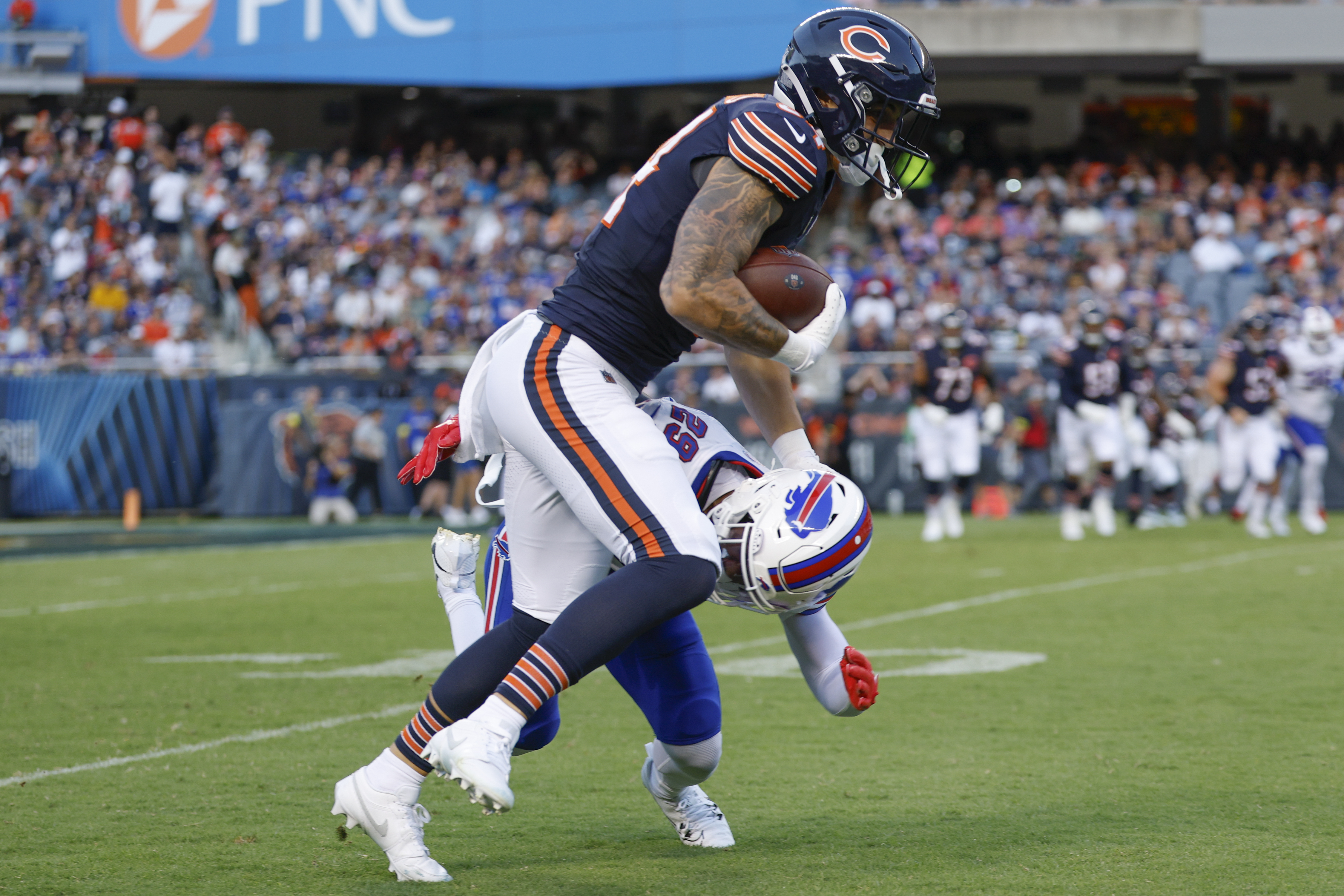 colston loveland bears v bills nfl