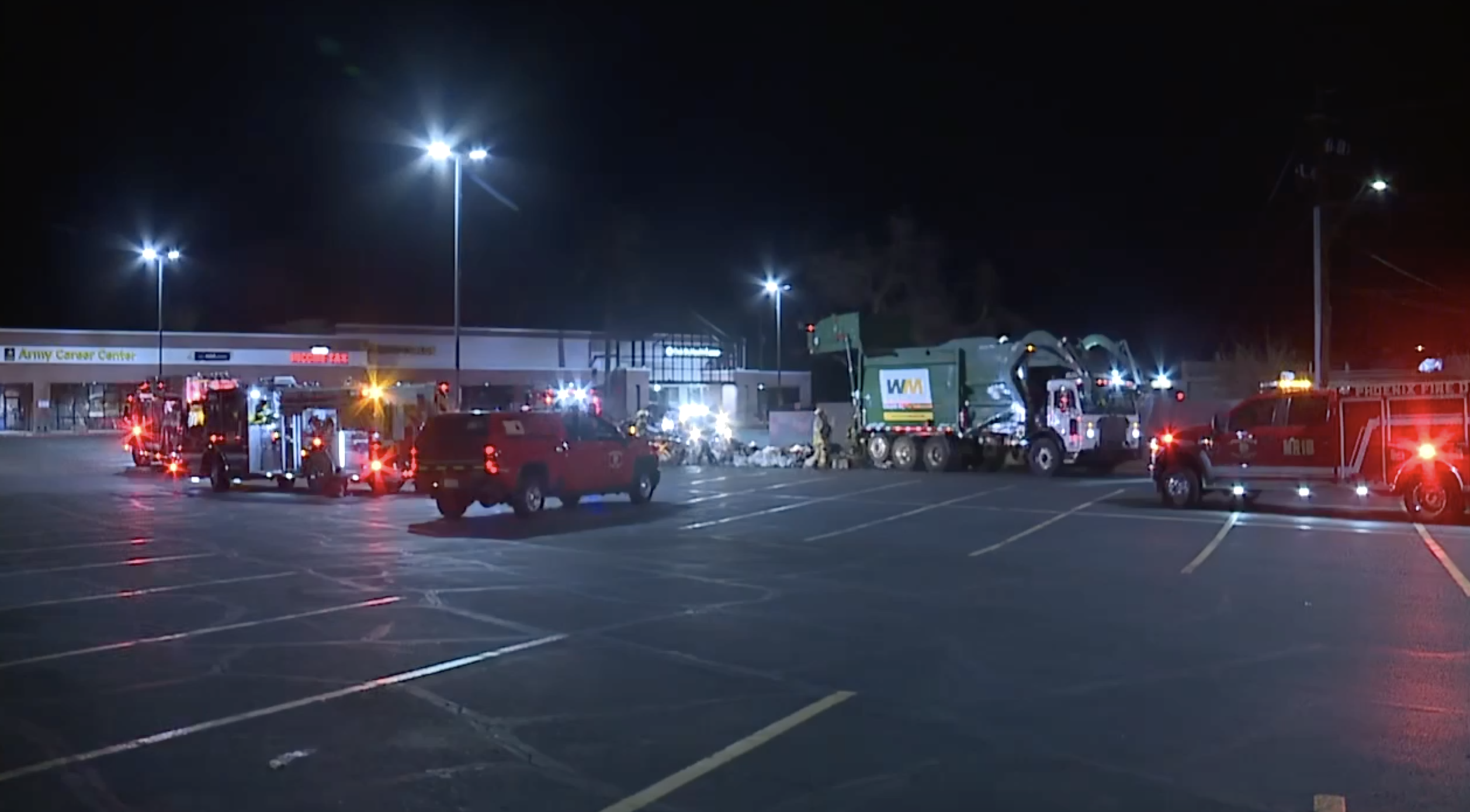 Woman pulled from garbage truck 12-31-24