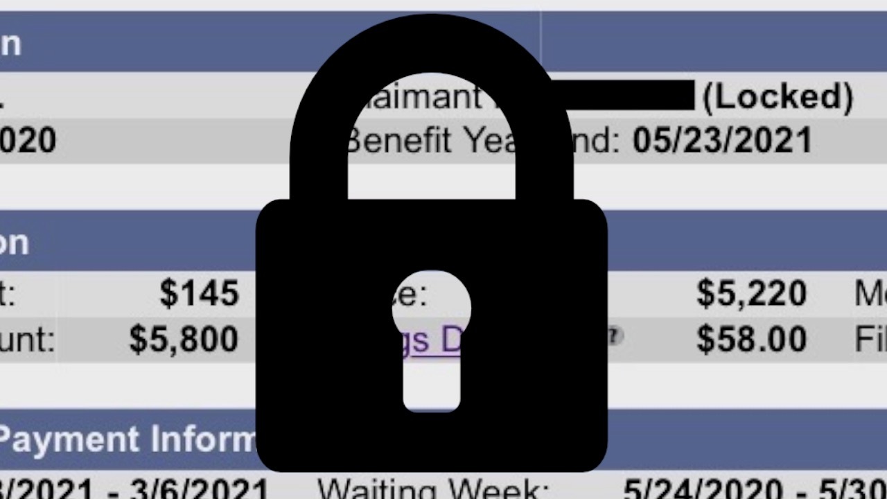 Unemployment locked out