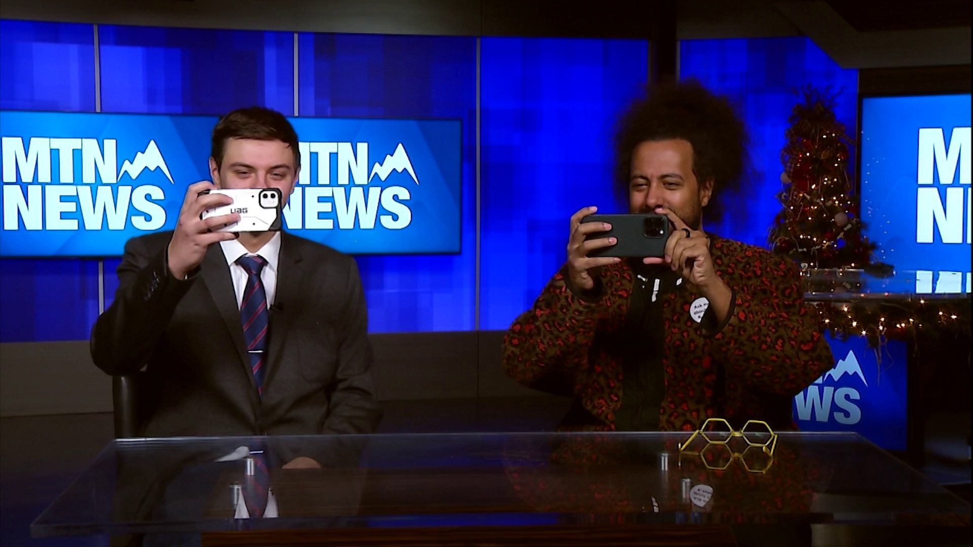 Asher Lynde and Reggie Watts