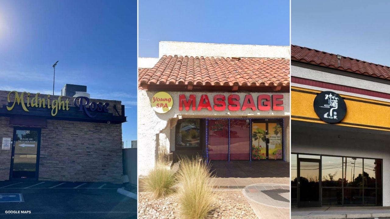 Massage business bust