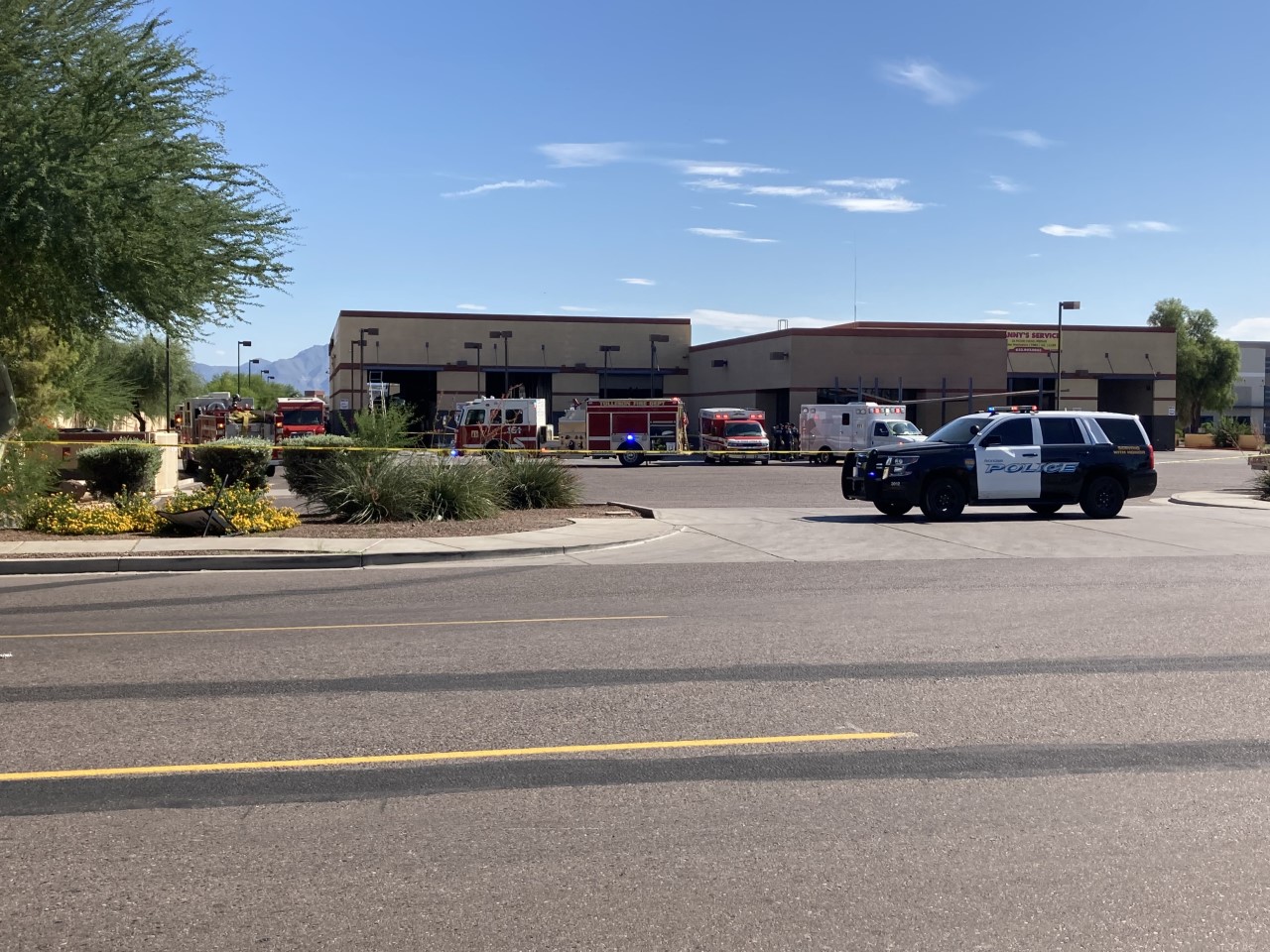 Avondale Hazmat situation dannys car wash