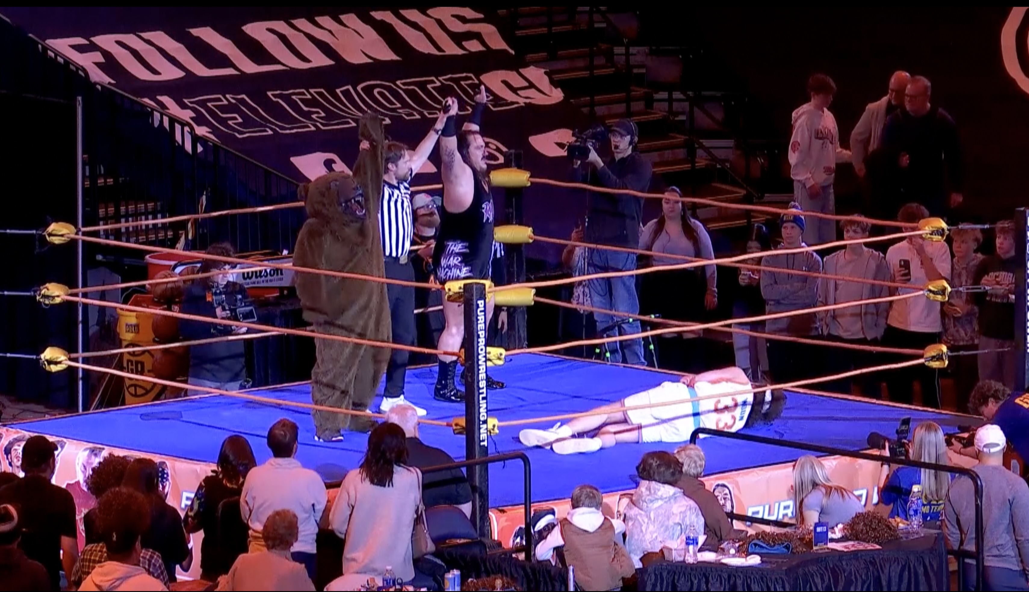 GR Gold Wrestling Match