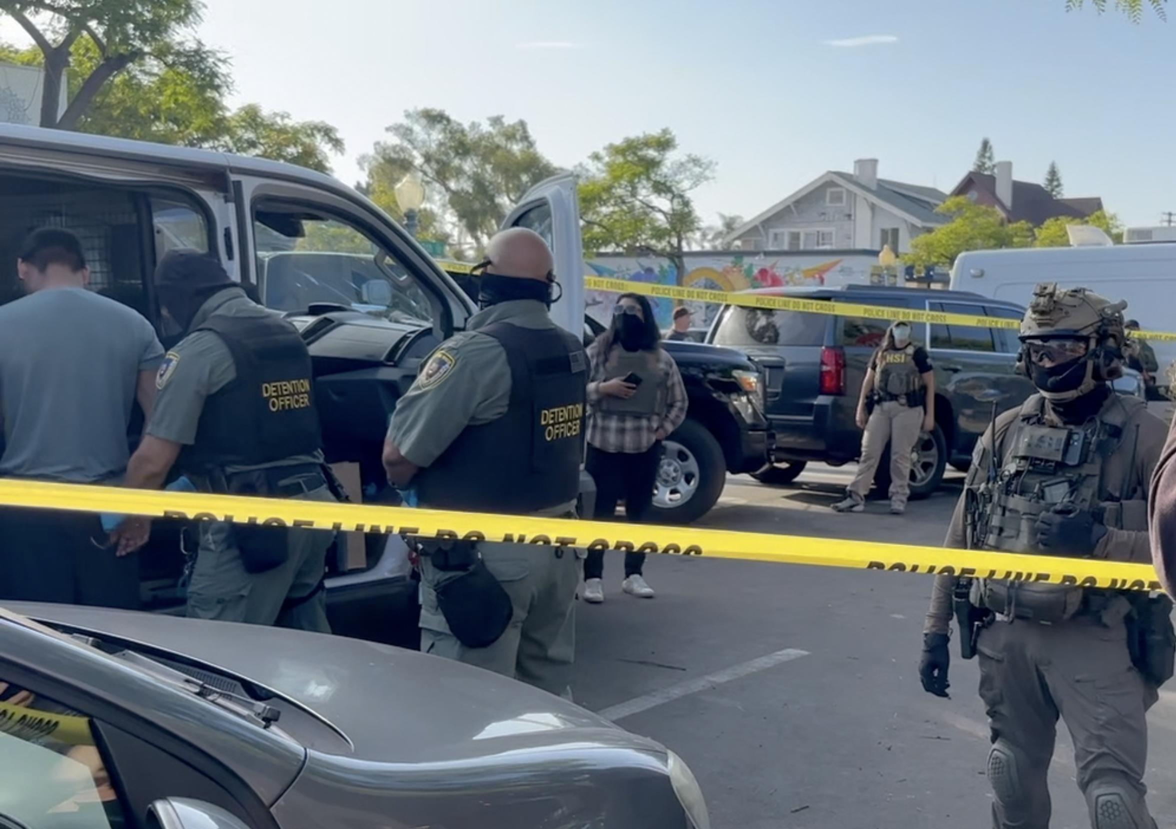 San Diego Police Department provides 'emergency assistance' in ICE raids 