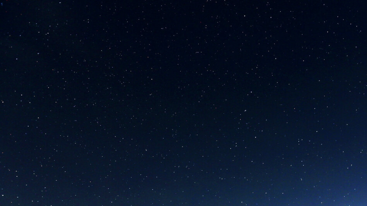 Stars in the night sky