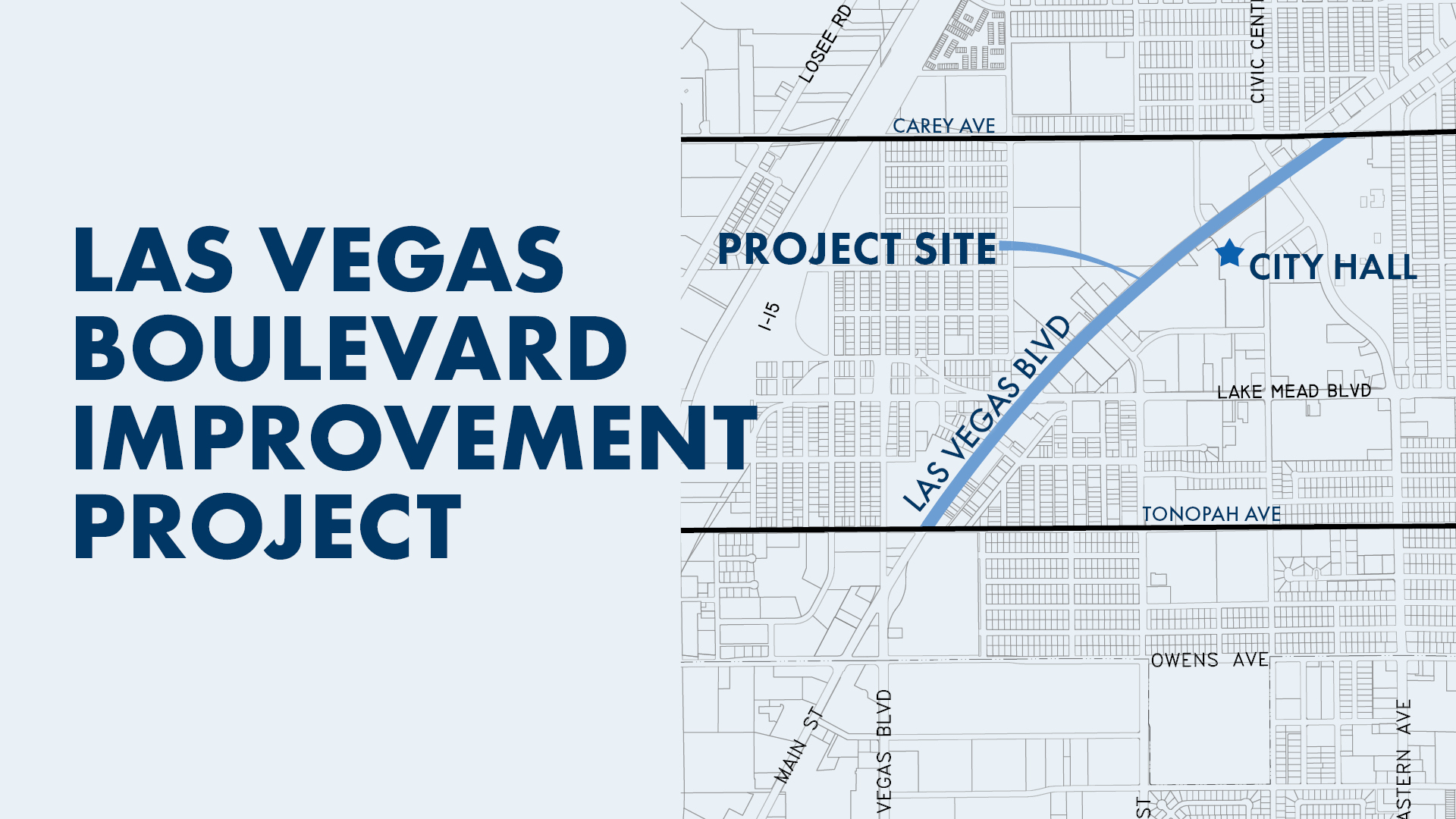 North Las Vegas to see construction as part of Las Vegas Boulevard Improvement Project