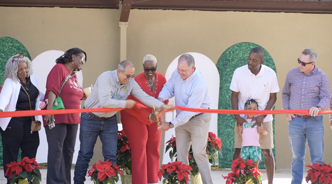 Ribbon cutting 