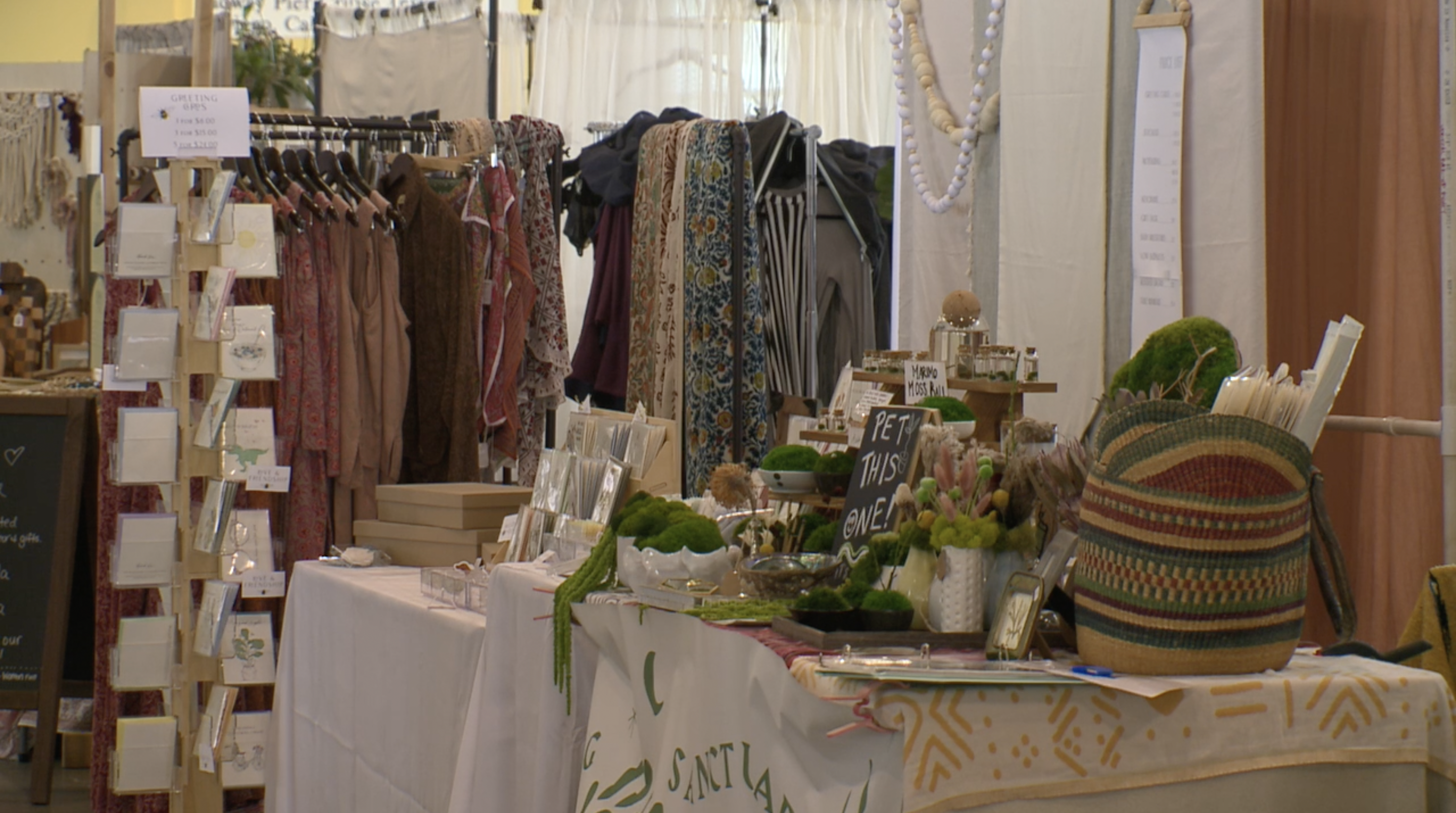 One hundred local vendors sell handmade products at Makers Arcade