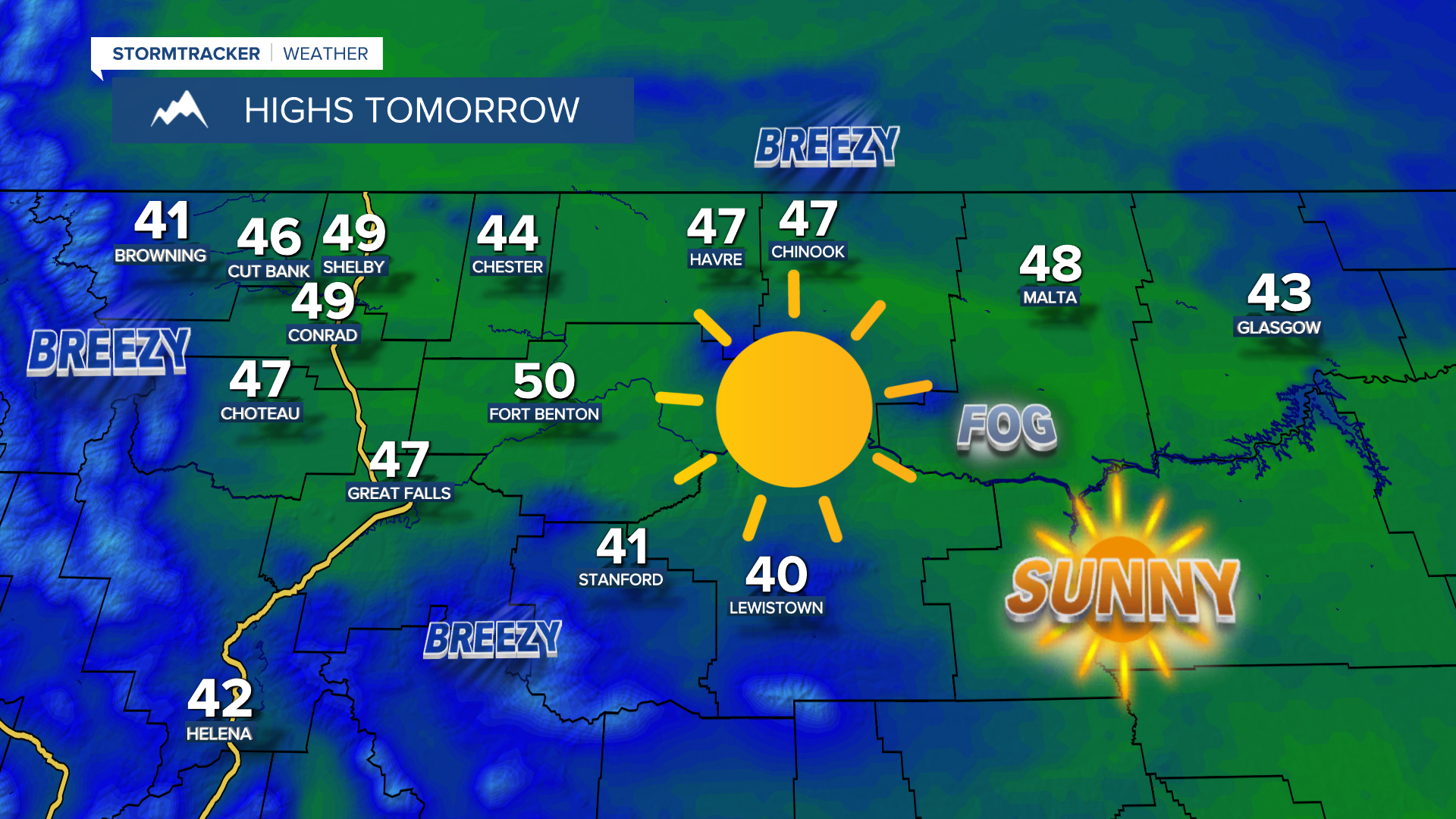 KRTV 2-10-26 Forecast Highs