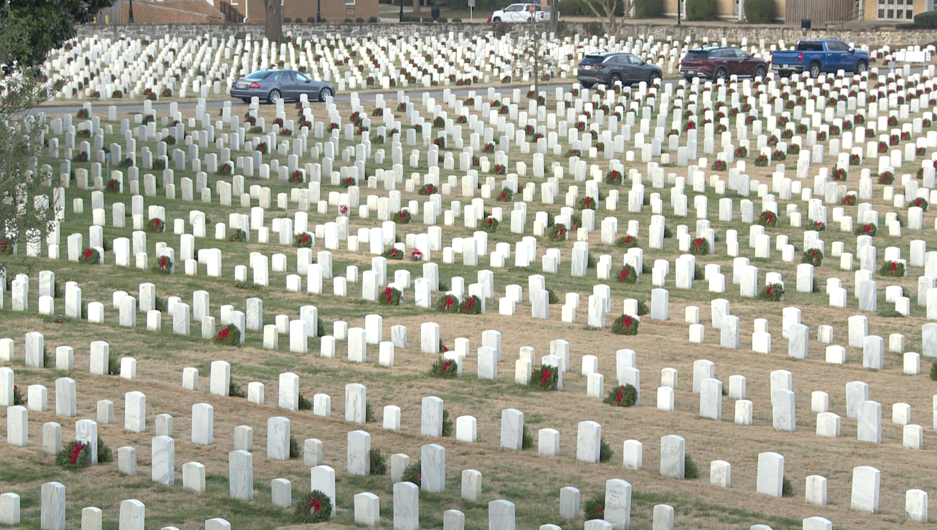 Hampton National Cemetery graves