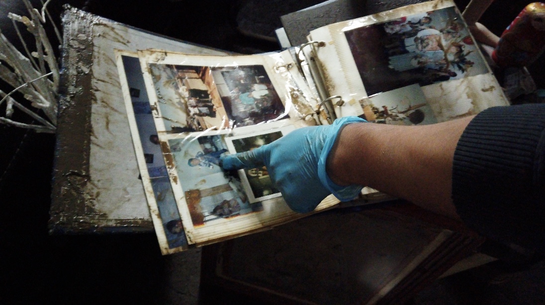 Larry Pastor comes across an old photo album.