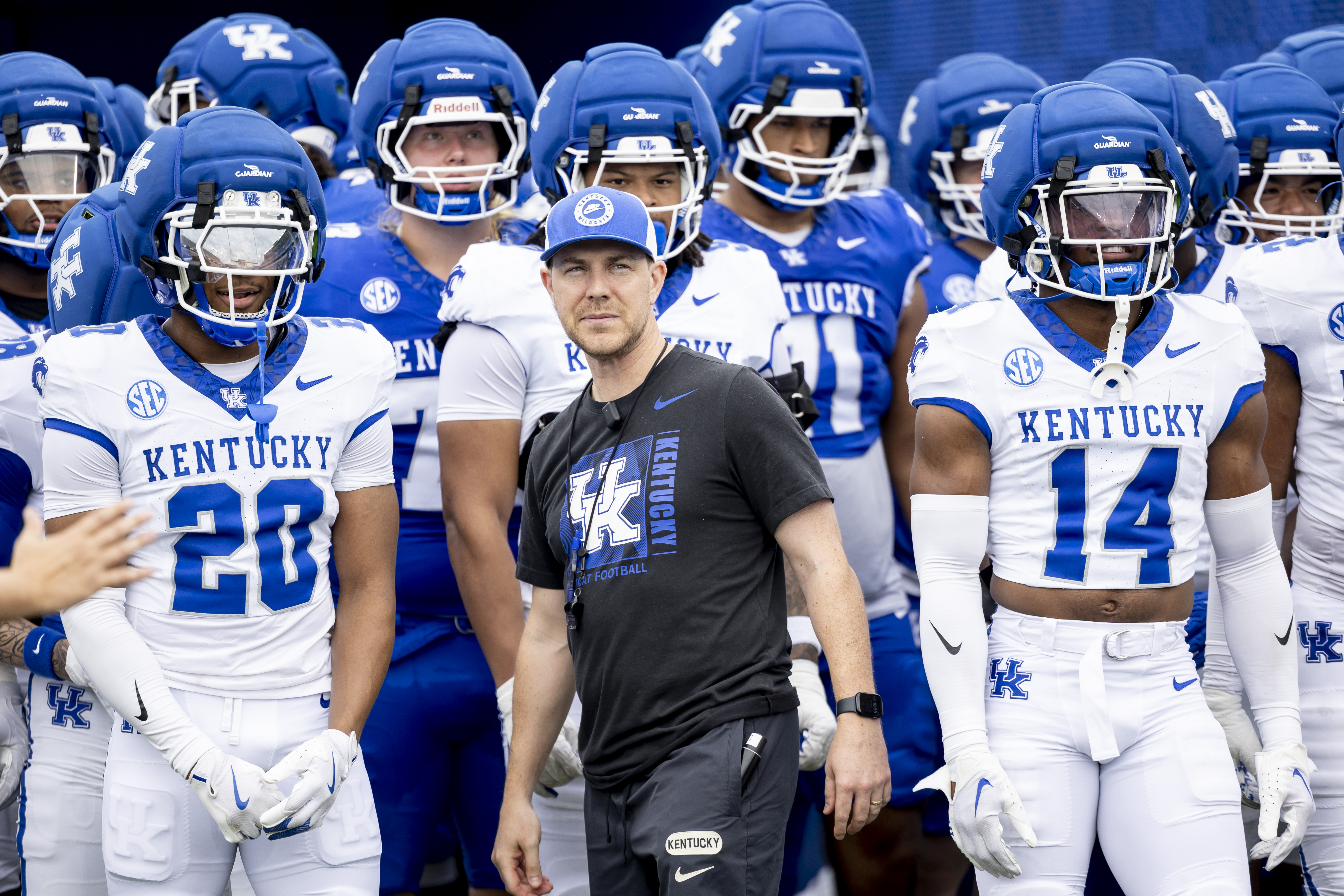 UK FOOTBALL SPRING GAME WILL STEIN