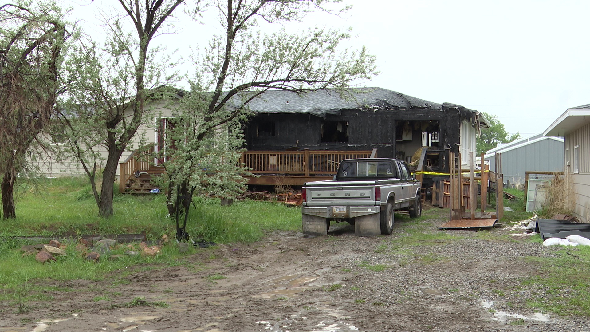 Two people displaced by house fire near Vaughn
