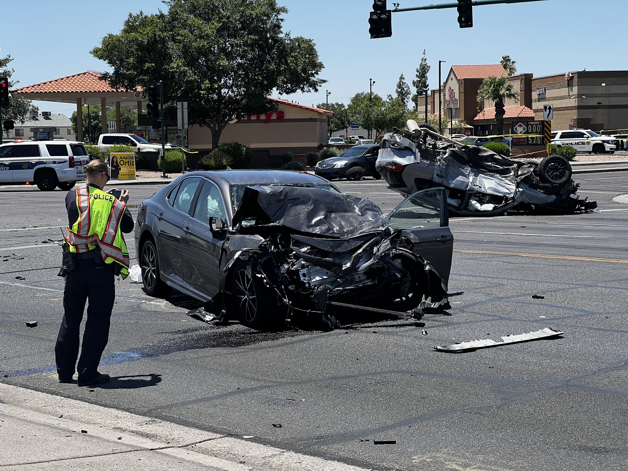 43rd Ave and Northern crash