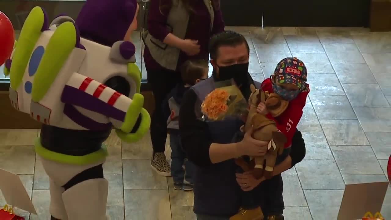 McDonald’s surprises 3-year-old super fan