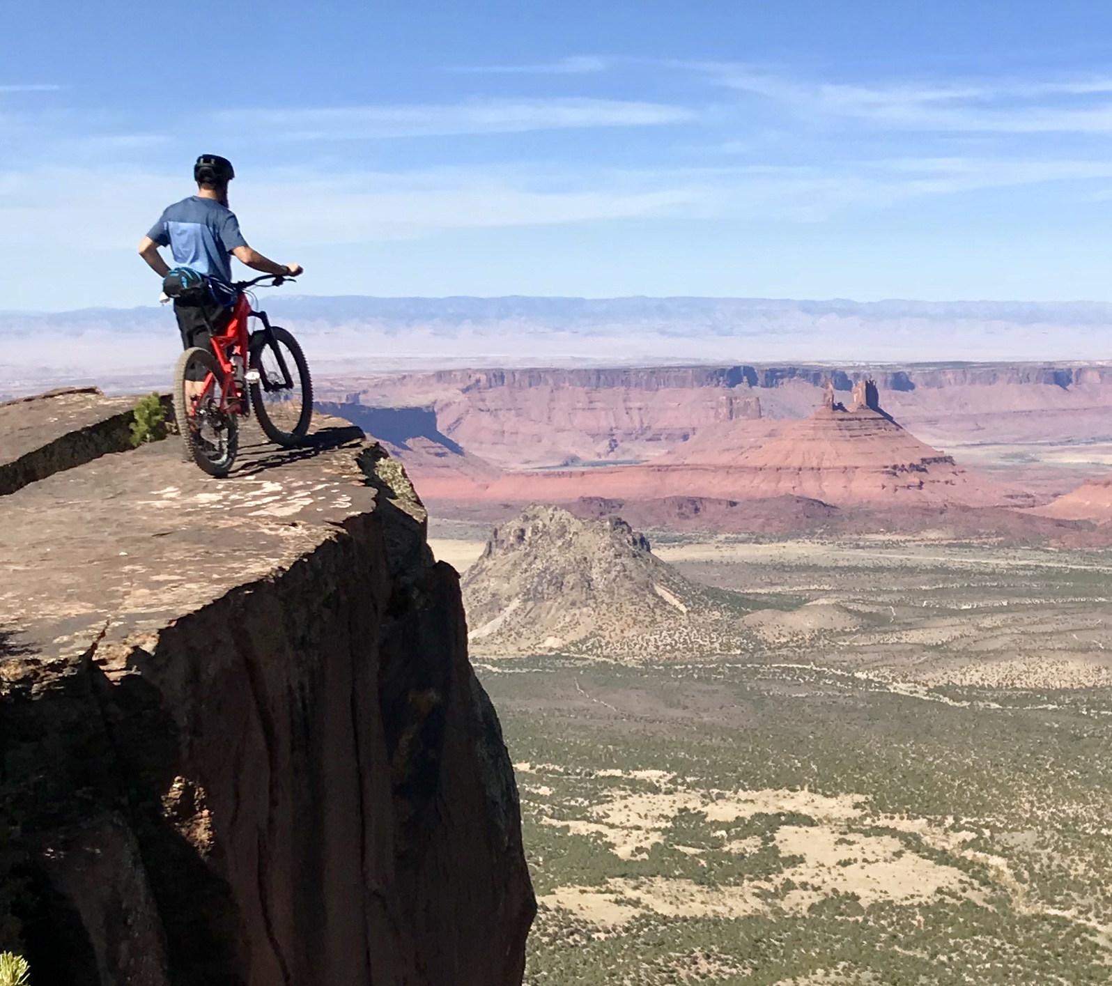 Dan Baier biking for ALS