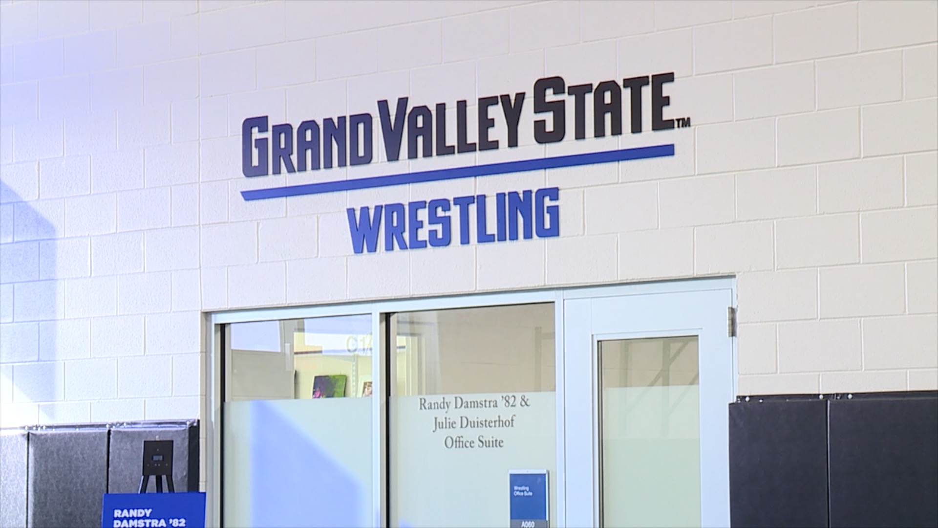 Grand Valley State wrestling building unveiled