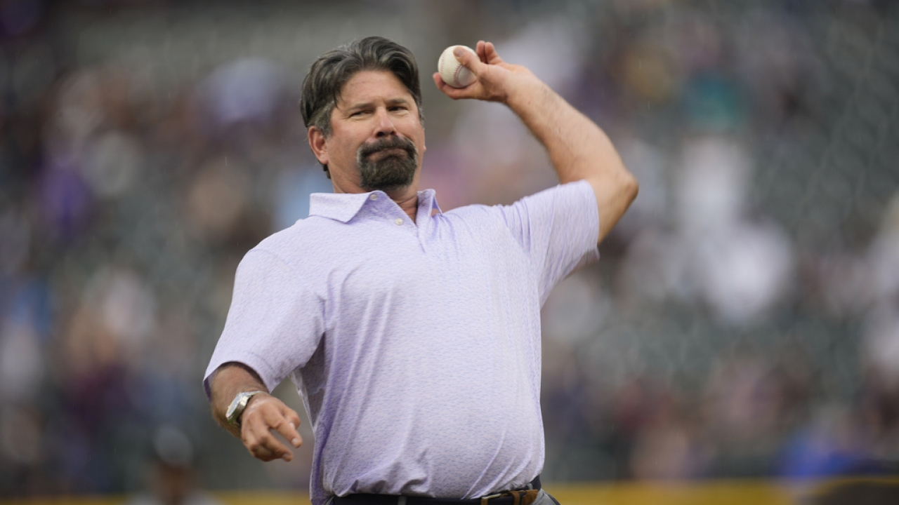 Retired Colorado Rockies first baseman Todd Helton.