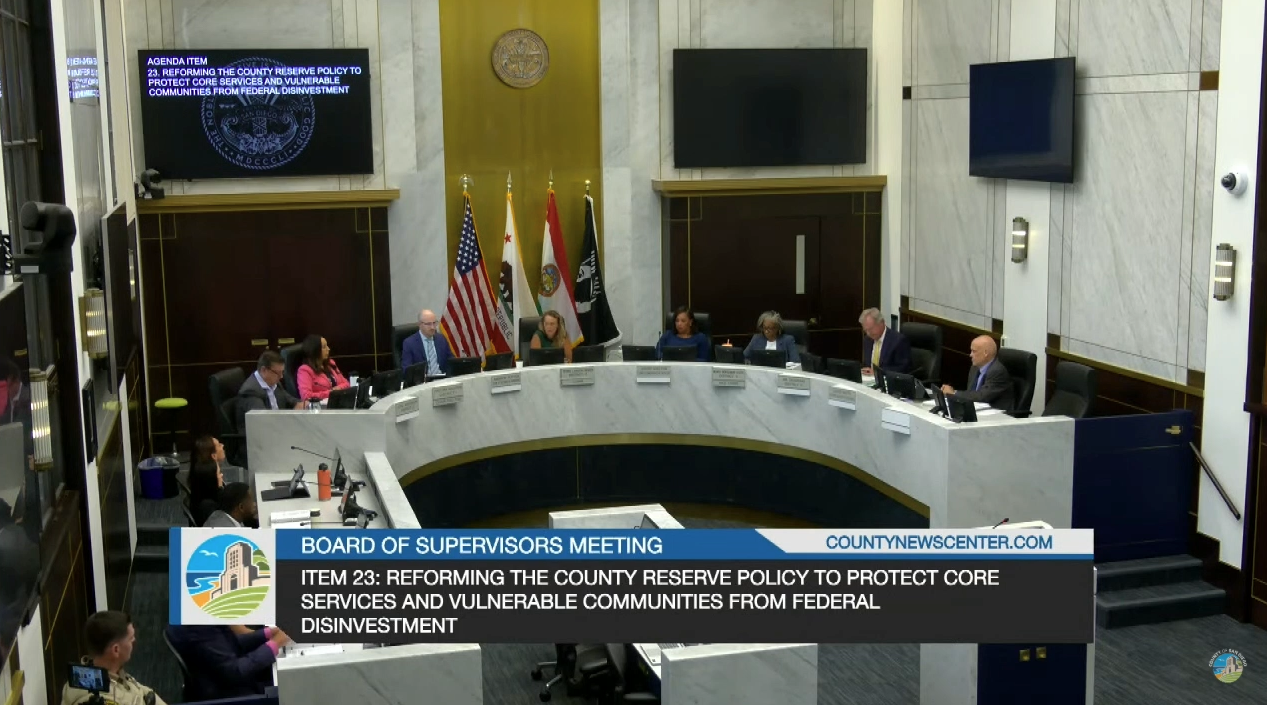 County Board of Supervisors meeting 8-26-25
