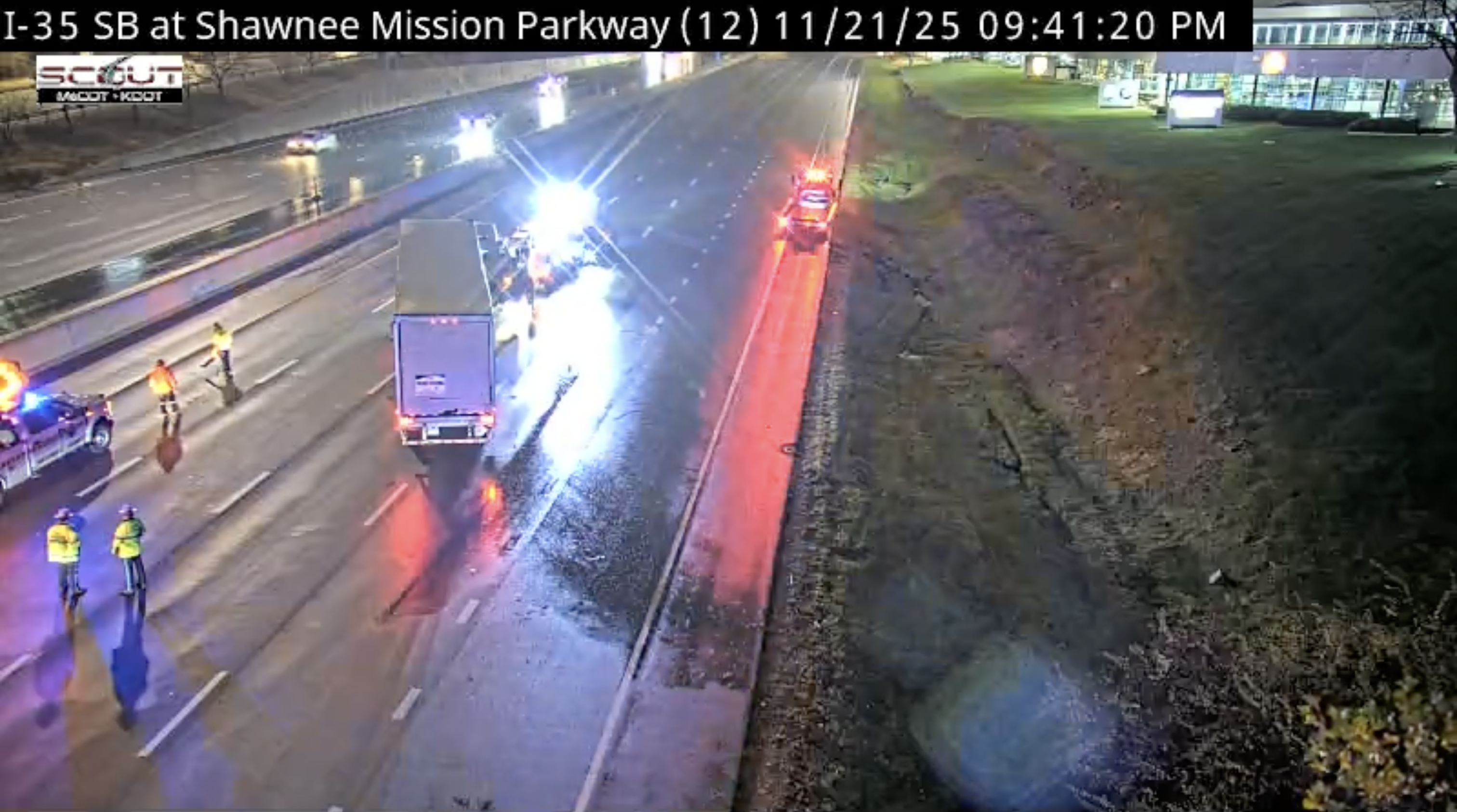 SB I-35 at Shawnee Mission Parkway 11/21