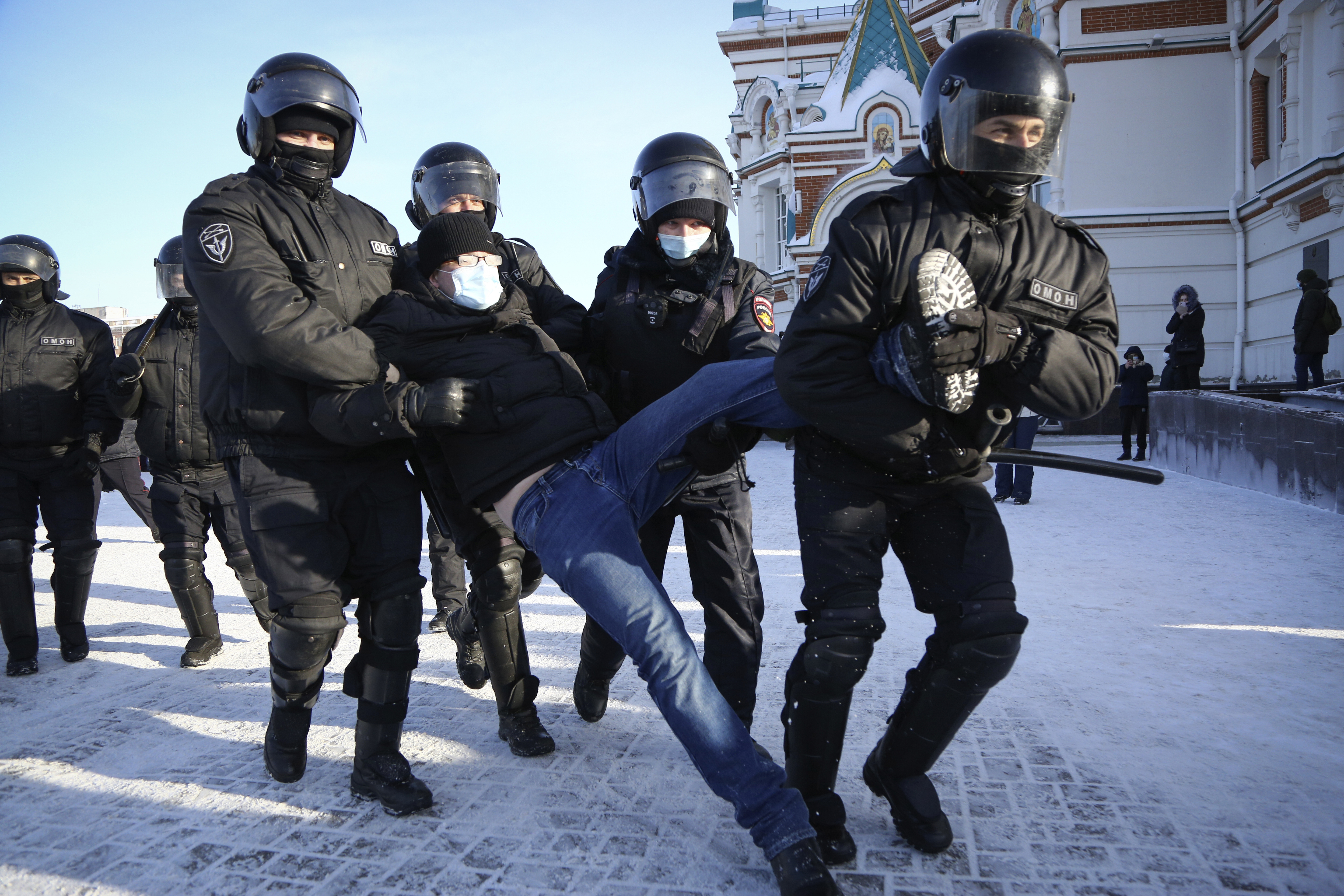 Russia Navalny Protests