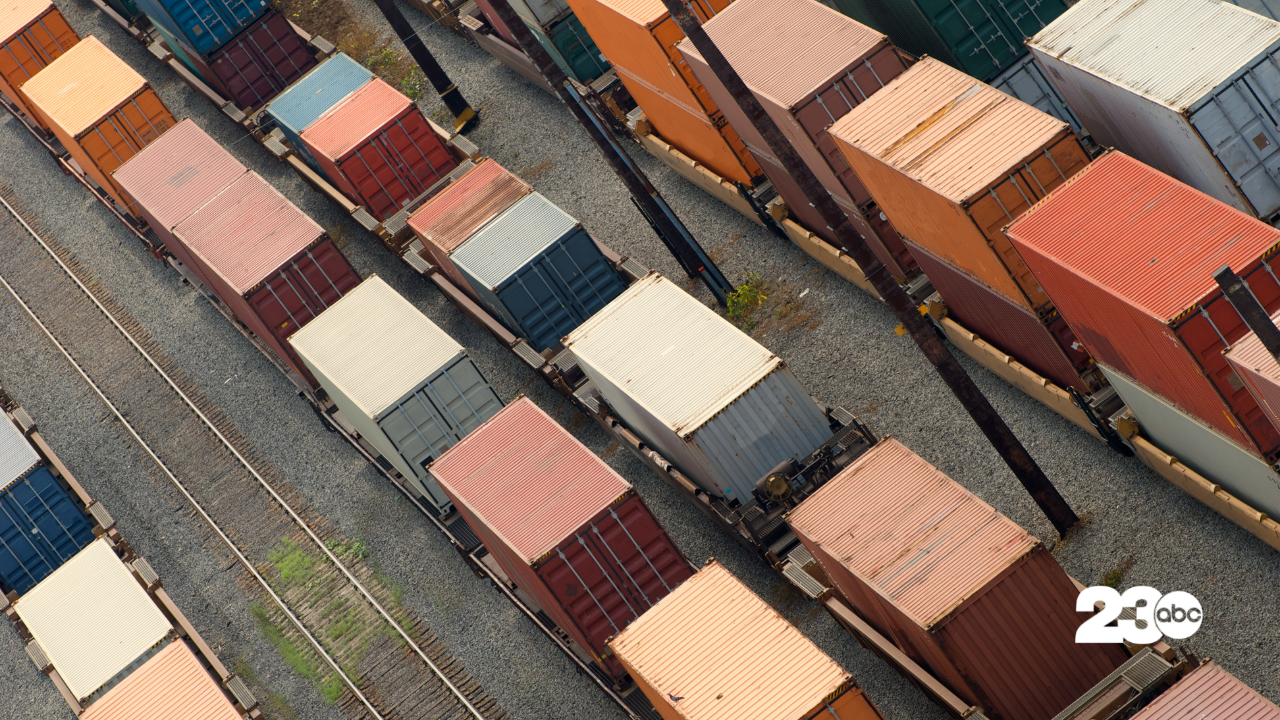 Train Cargo Containers (FILE)