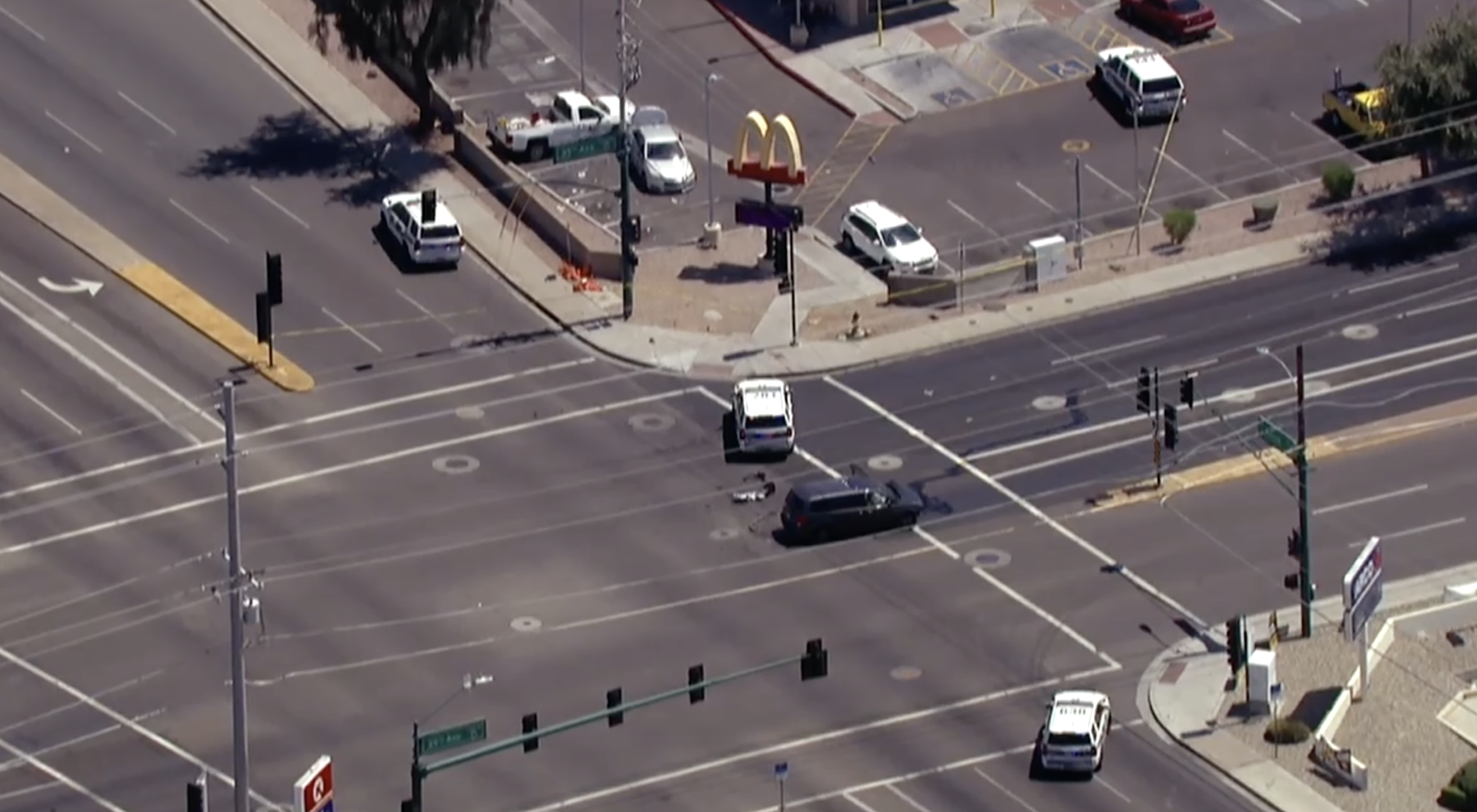 pedestrian killed near 35th and Peoria avenues