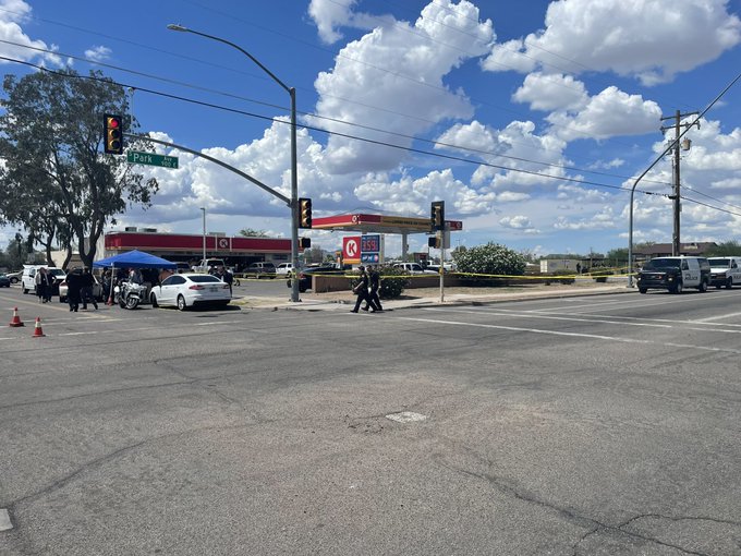 Tucson police investigated an officer-involved shooting Thursday. Police say the shooting happened in the 6000 block of South Park Avenue.