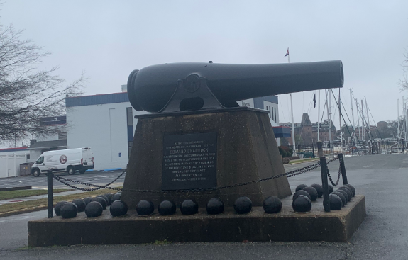 Historic Braddock cannon
