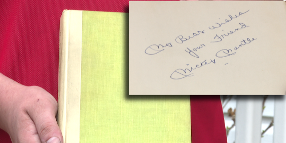 KY man finds rare MLB player's signature inside yard sale book