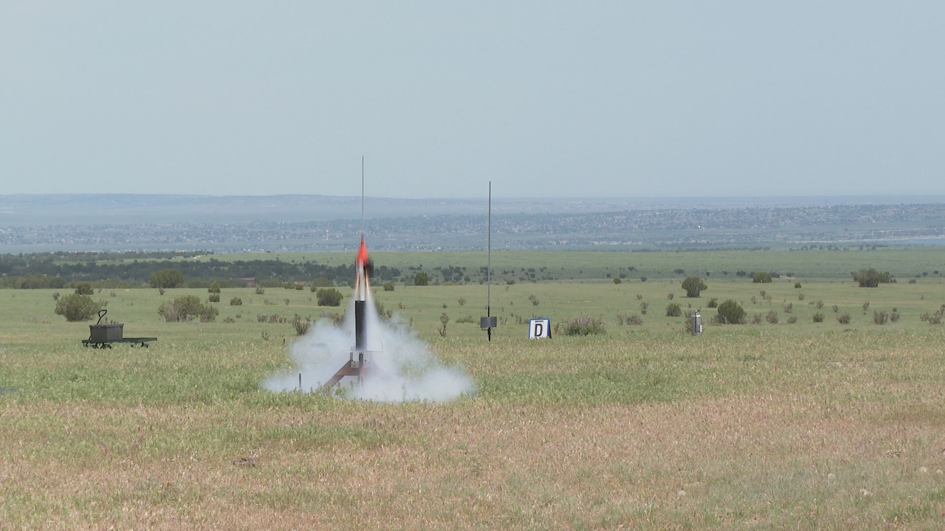 Pueblo serving as one of 11 regional launch sites for national rocketry competition