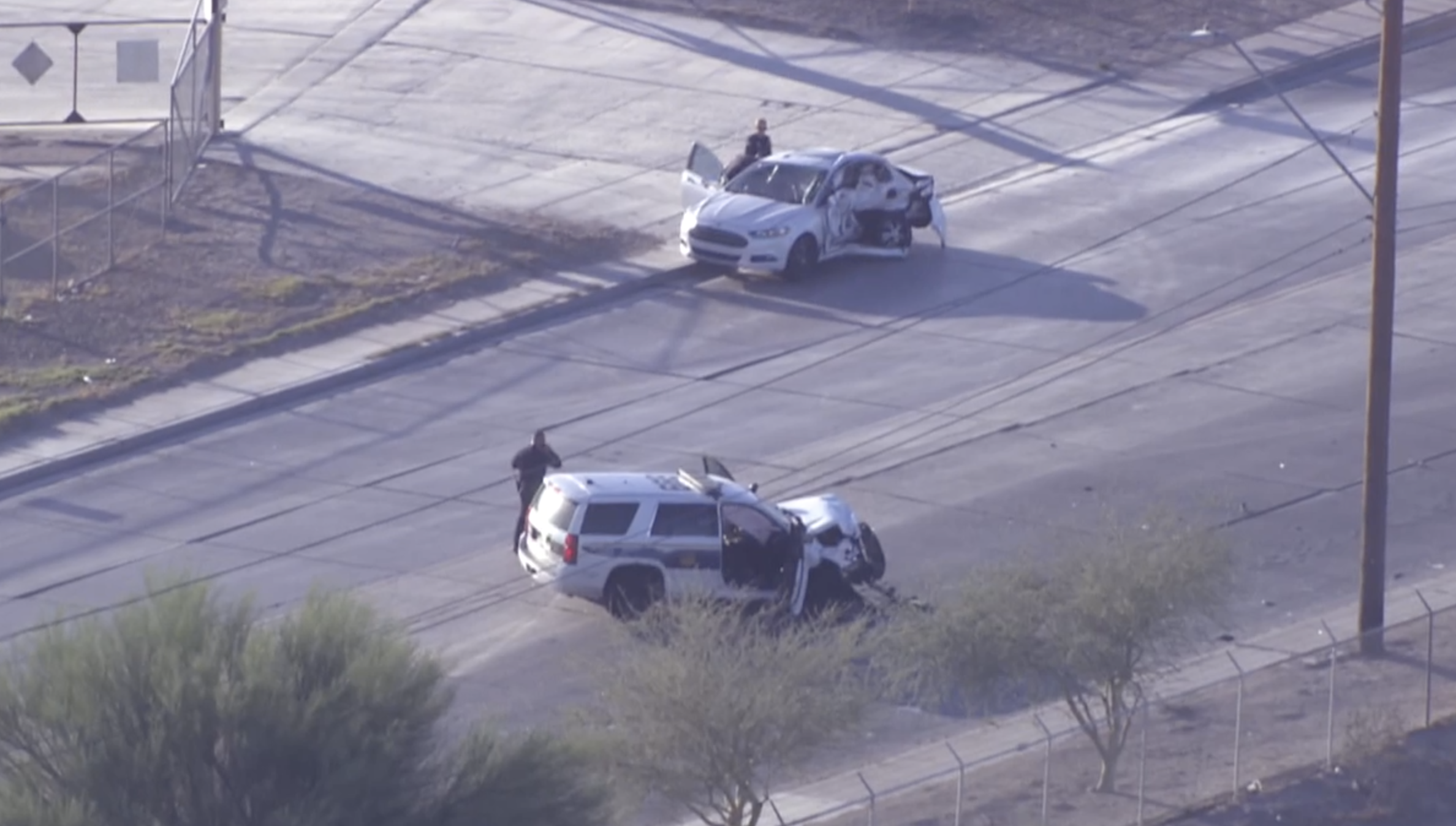 Phoenix PD crash on 19th Avenue