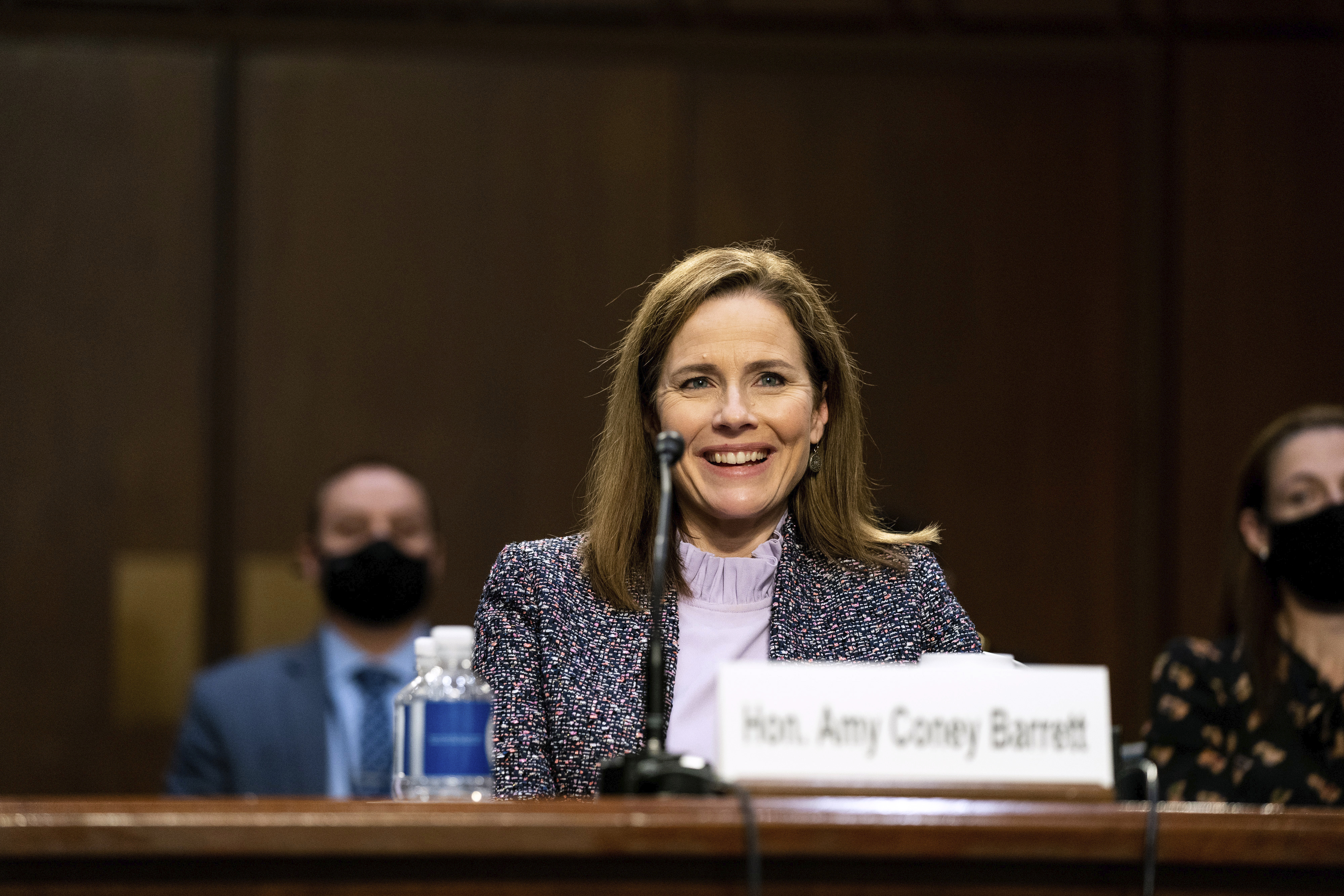 Senate to work through weekend to push Barrett onto court