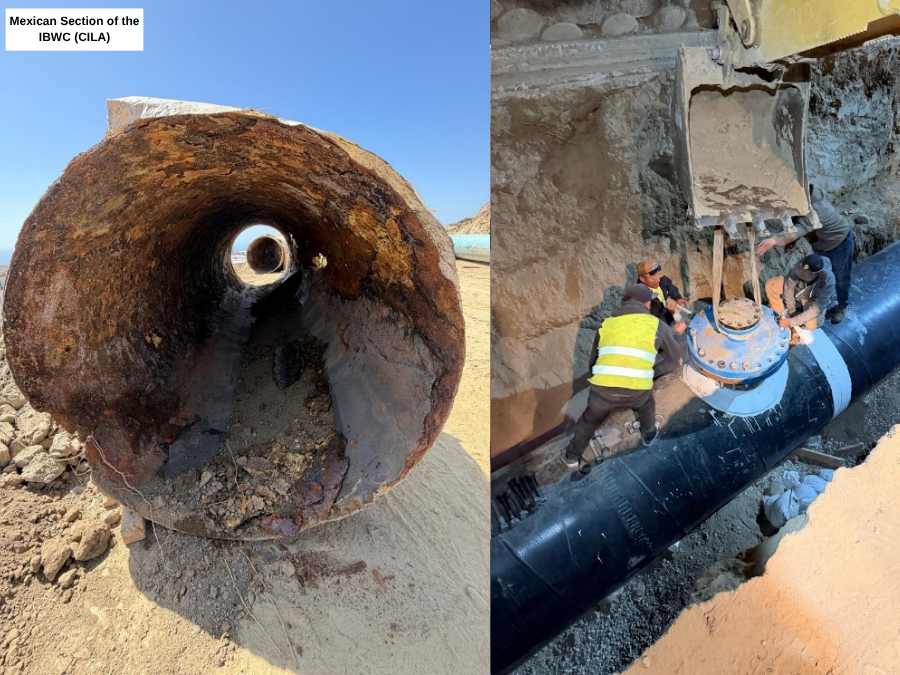 Parallel Gravity Line Pipe Repair 6/4/2026