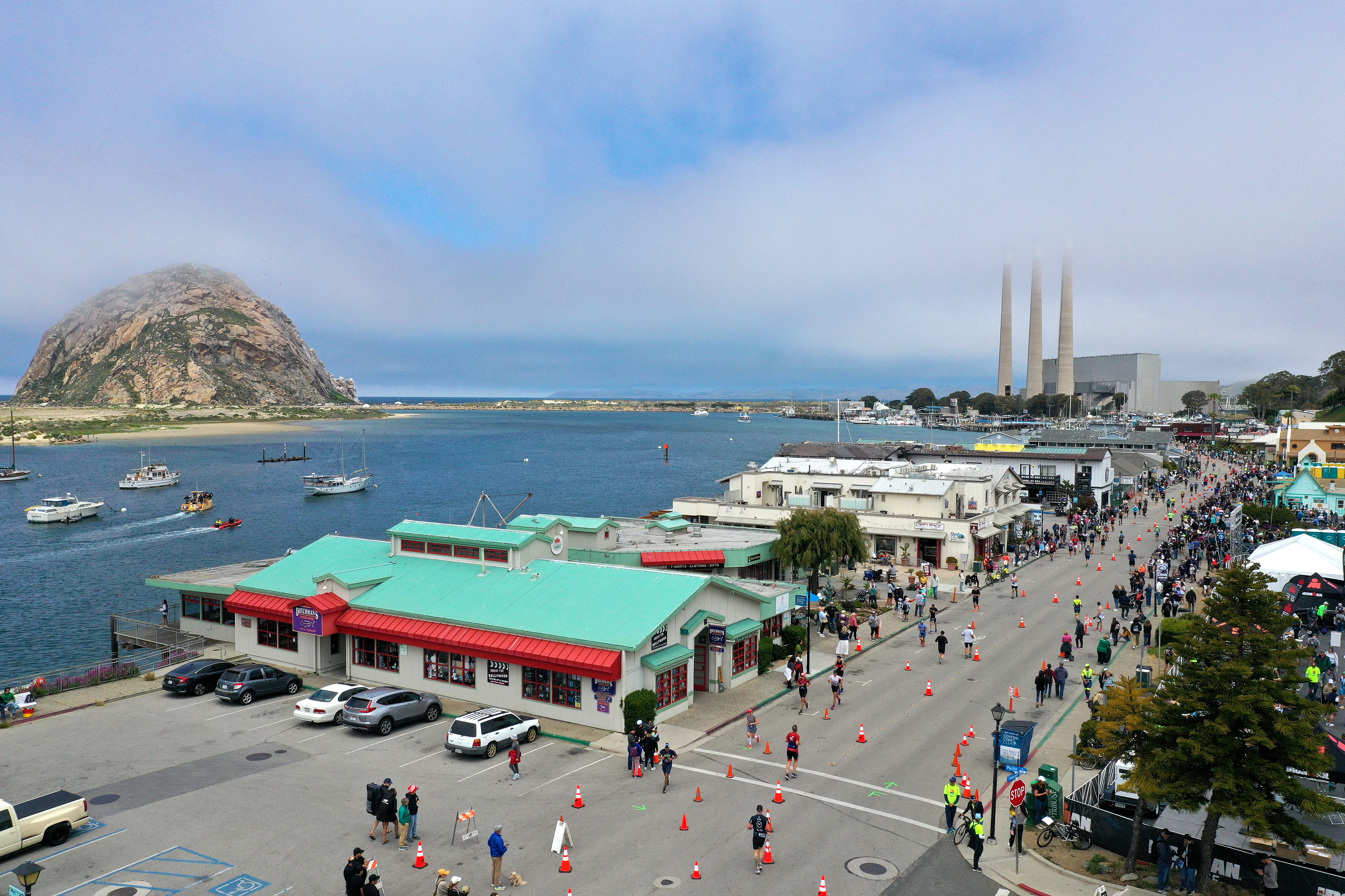 IRONMAN 70.3 Morro Bay downtown Embarcadero