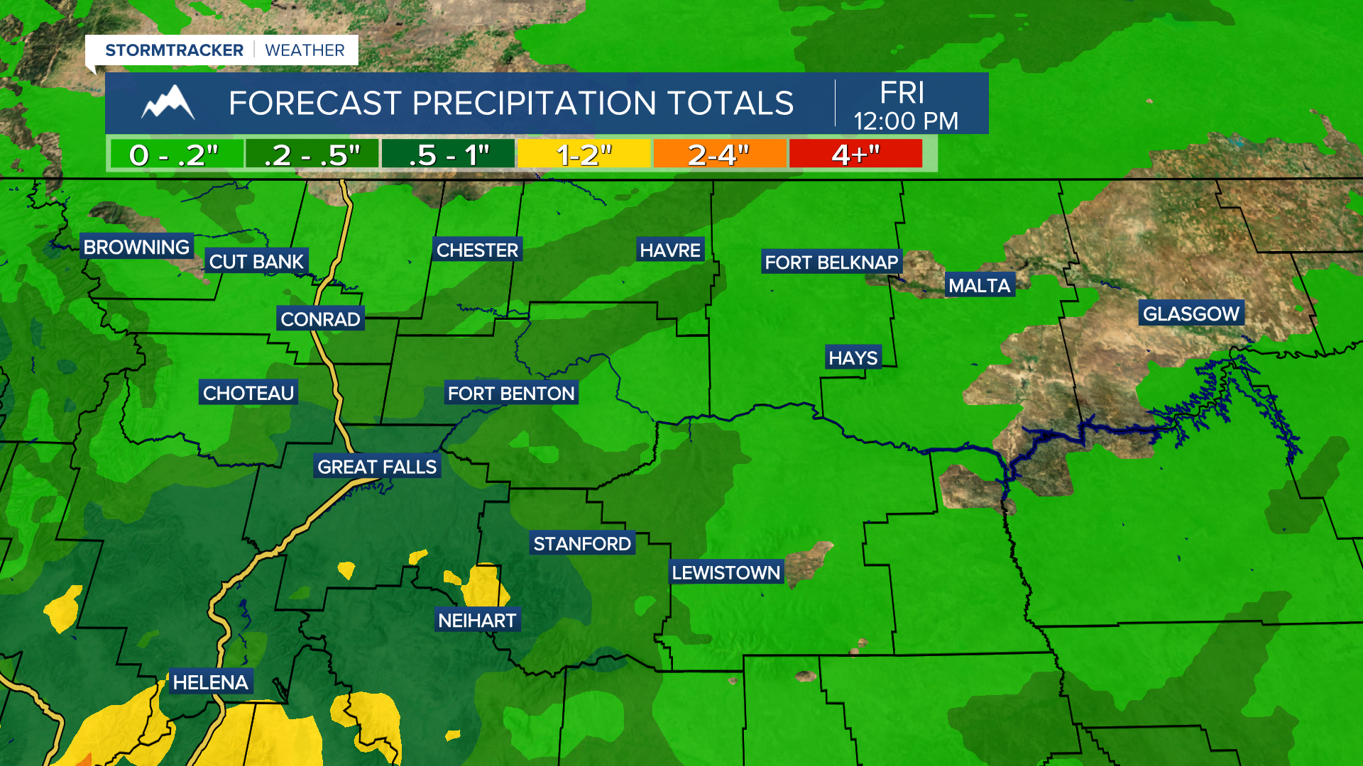 KR Precip Forecast 3-4-26
