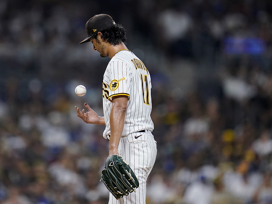 Dodgers Padres Baseball yu darvish