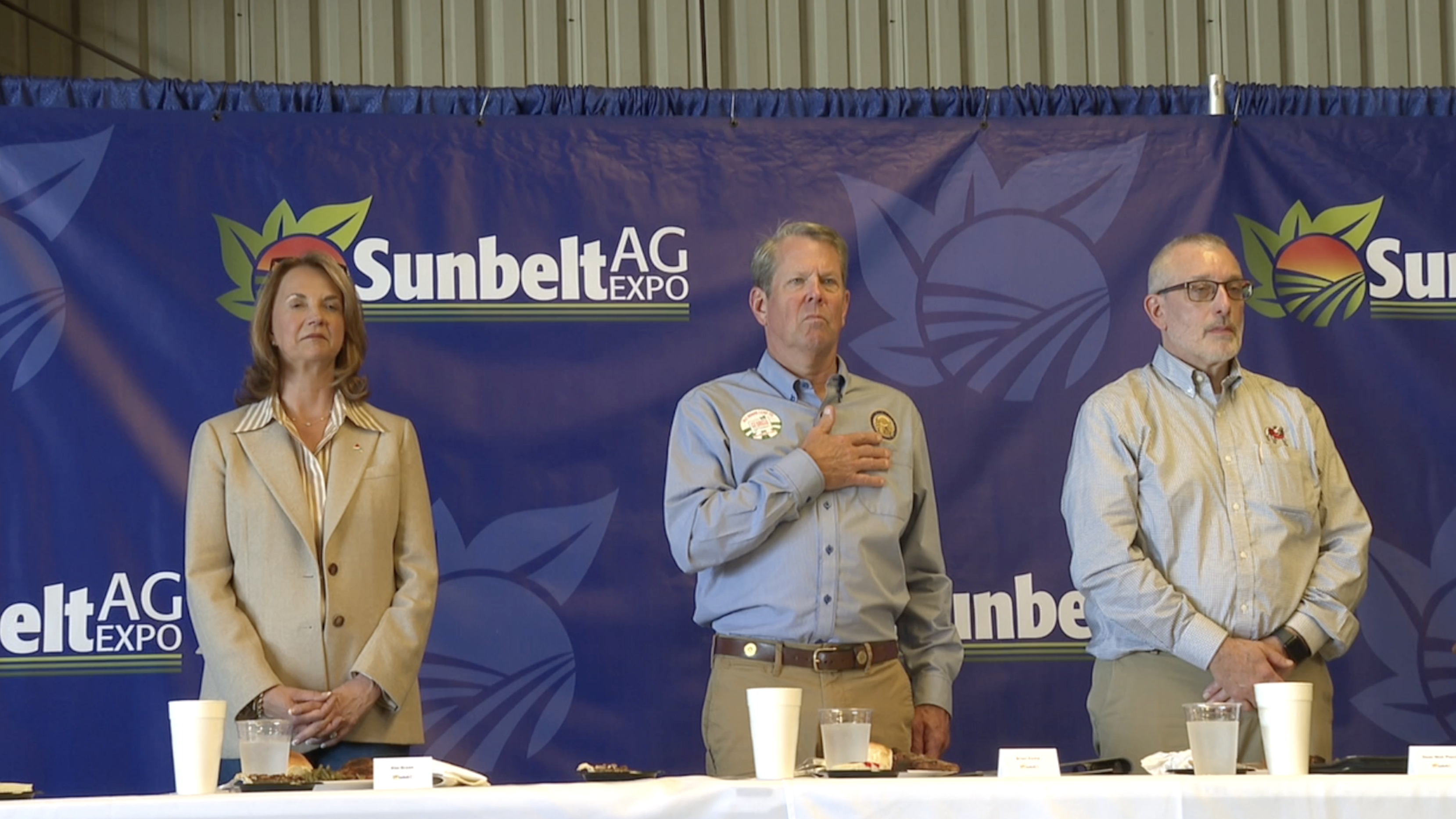 Governor Kemp honors South Georgia farmers in Moultrie at 47th Sunbelt Ag Expo