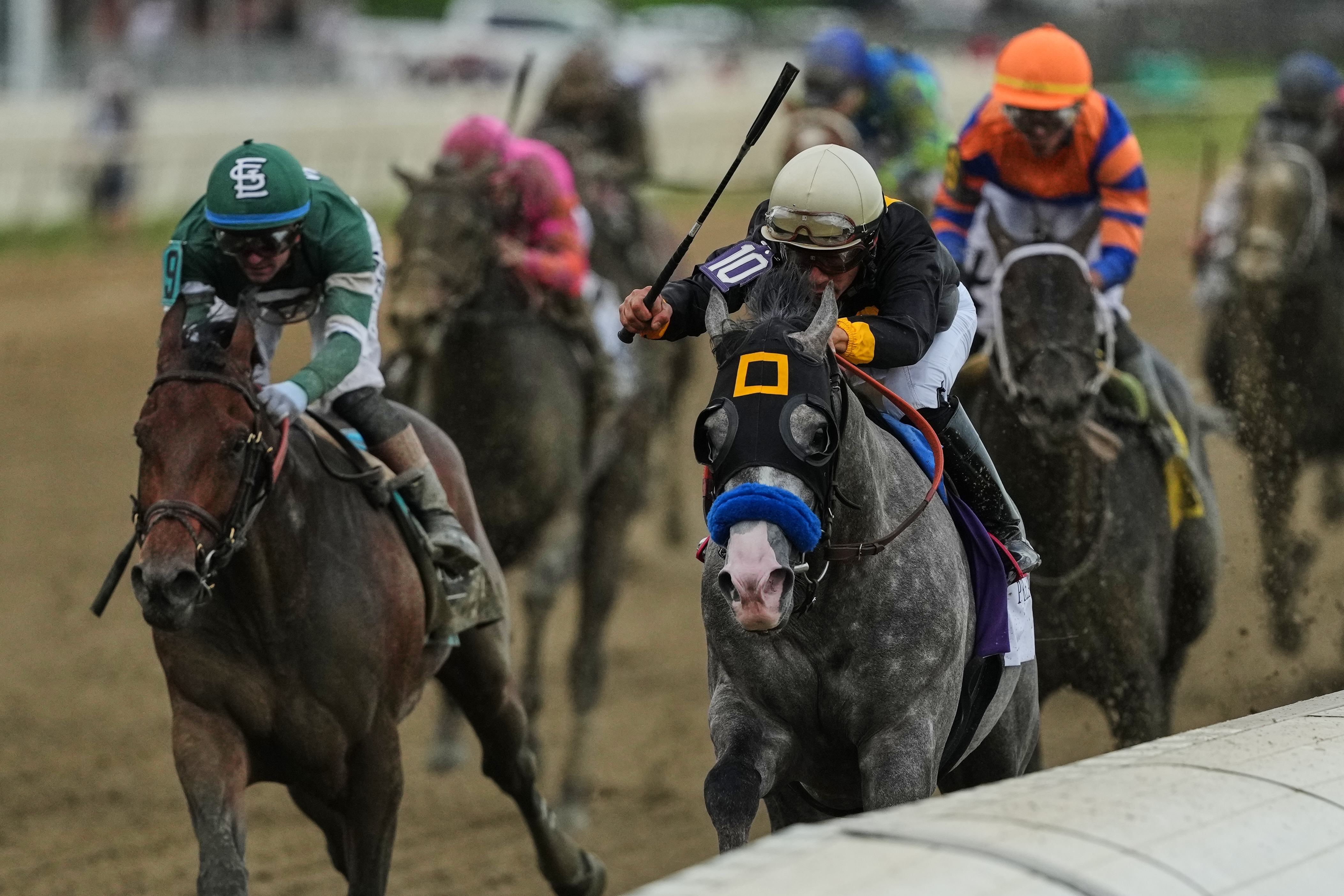 APTOPIX Preakness Horse Racing