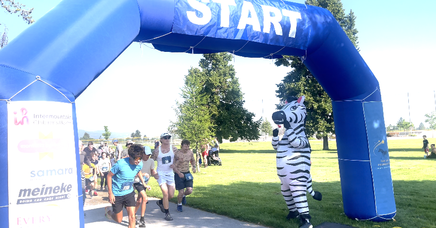 Missoulians laced up their running shoes to support families battling rare and chronic medical conditions 