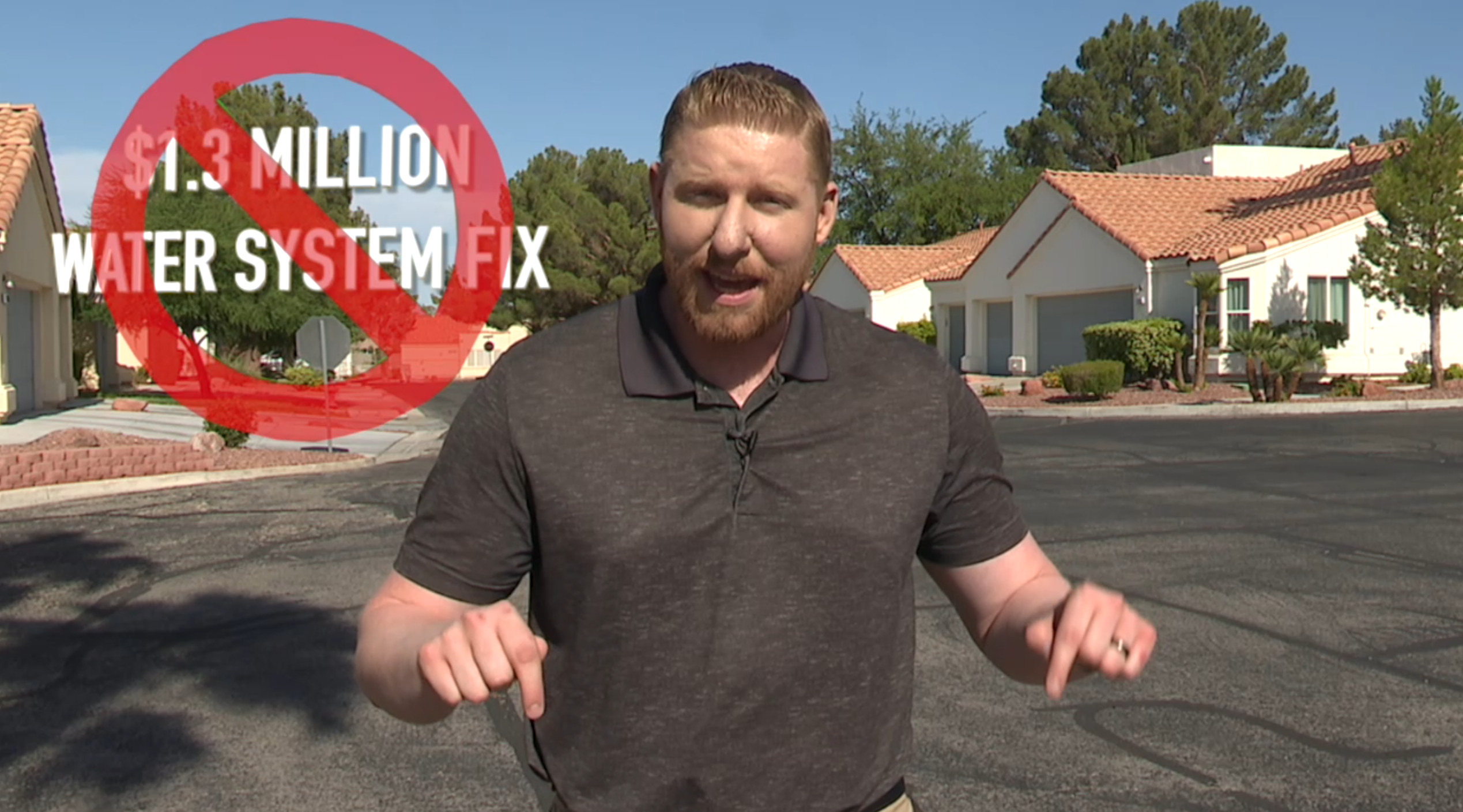 Water system repairs in HOA neighborhoods