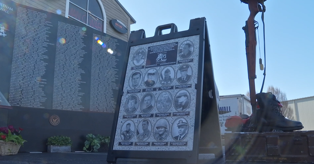 Travelling Kentucky Vietnam War memorial 