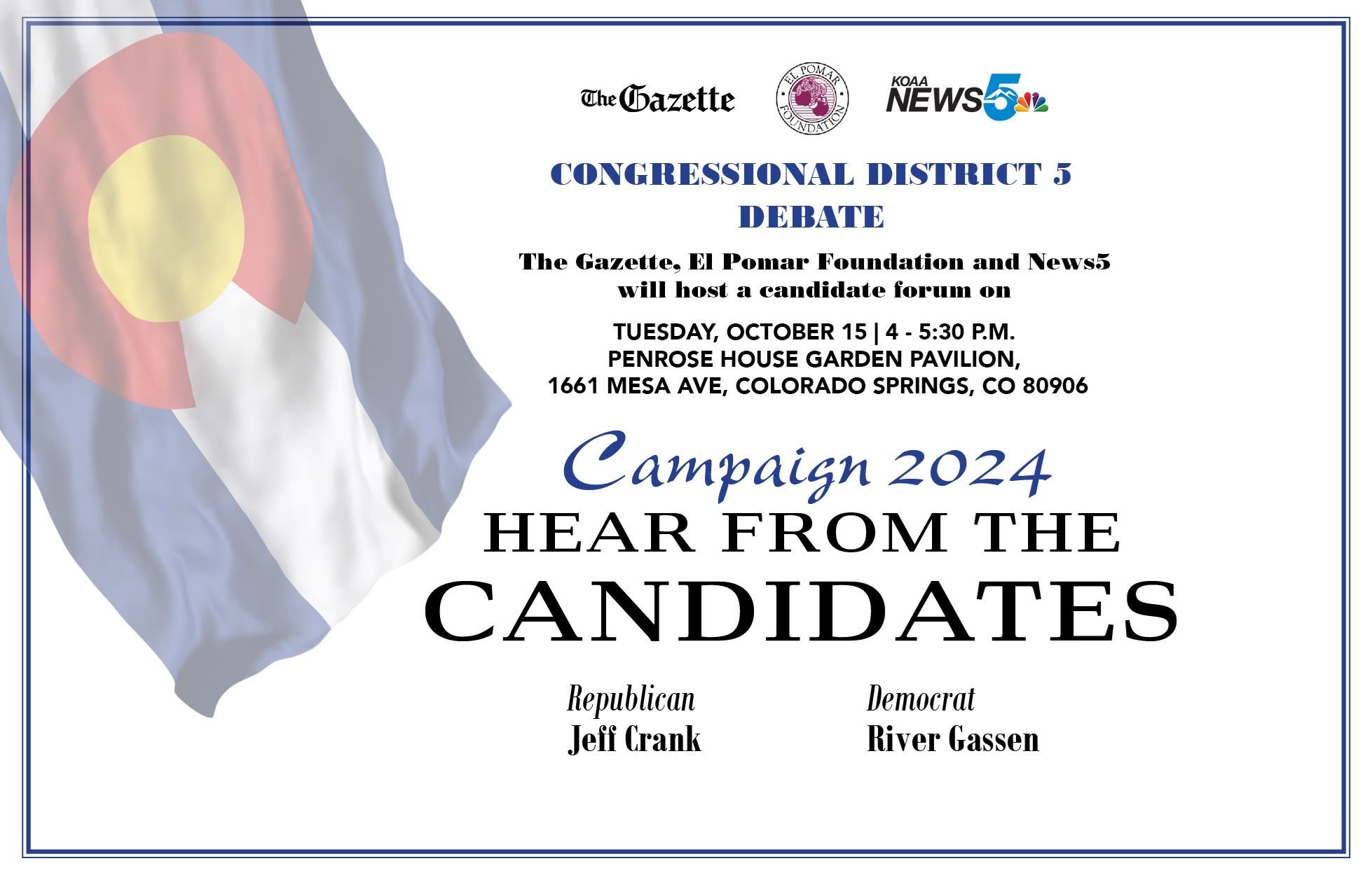 Congressional District 5 Debate 